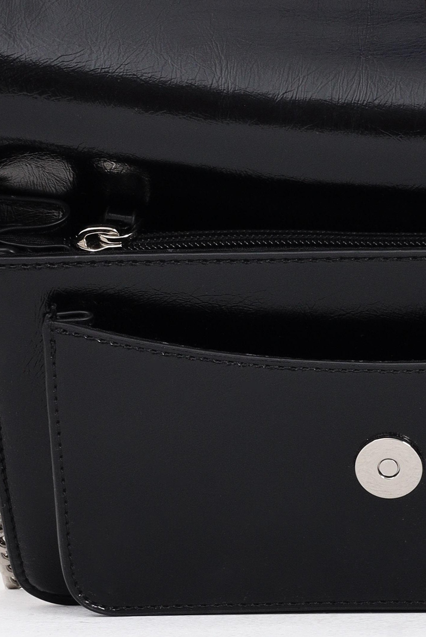 RICHMOND Borsa a tracolla nera da donna con logo JR RWA25227BO BL RICHMOND