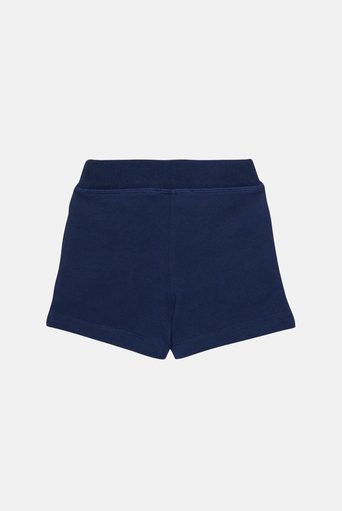 DSQUARED2 Shorts blu da neonato con stampa college DQ2870D0ACC DQ880 DSQUARED2
