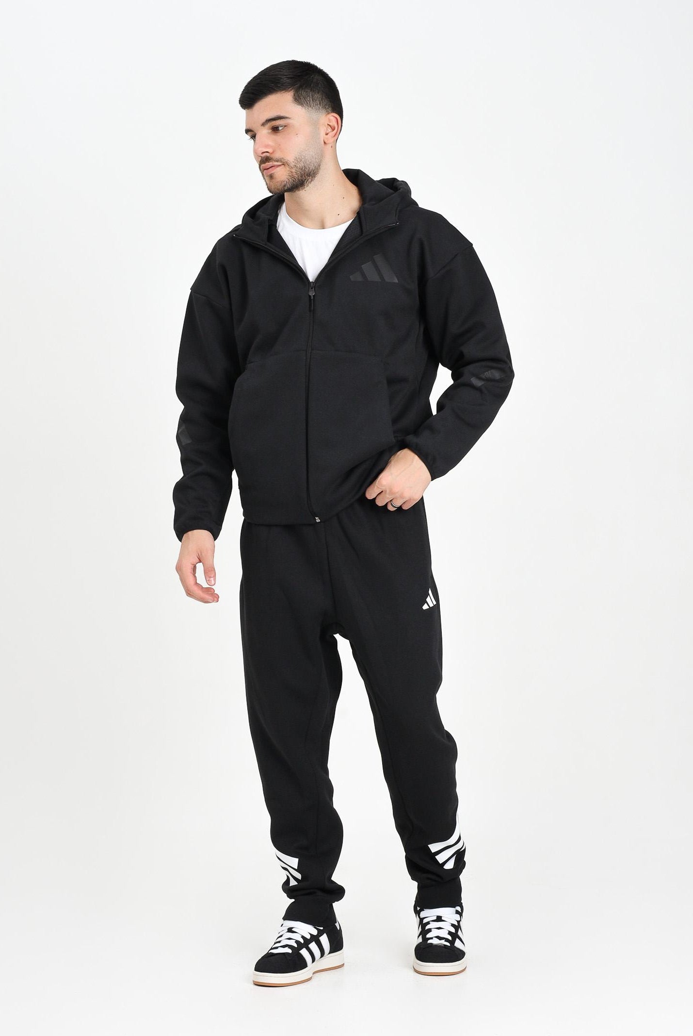 ADIDAS PERFORMANCE Pantalone sportivo Future Icons 3-Stripes nero da uomo JD4863 ADIDAS PERFORMANCE