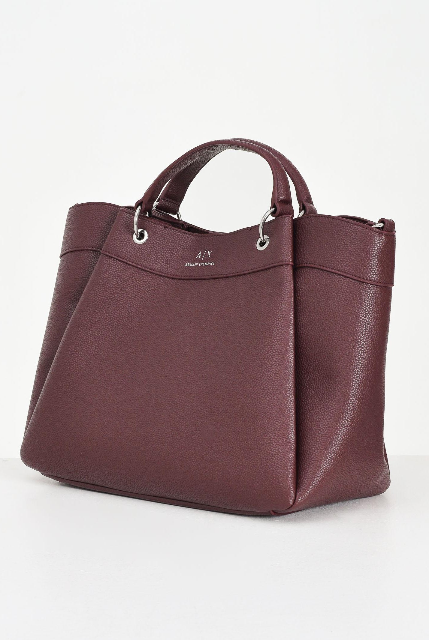 ARMANI EXCHANGE Shopper bordeaux da donna con logo 942910CC783 UA343 ARMANI EXCHANGE