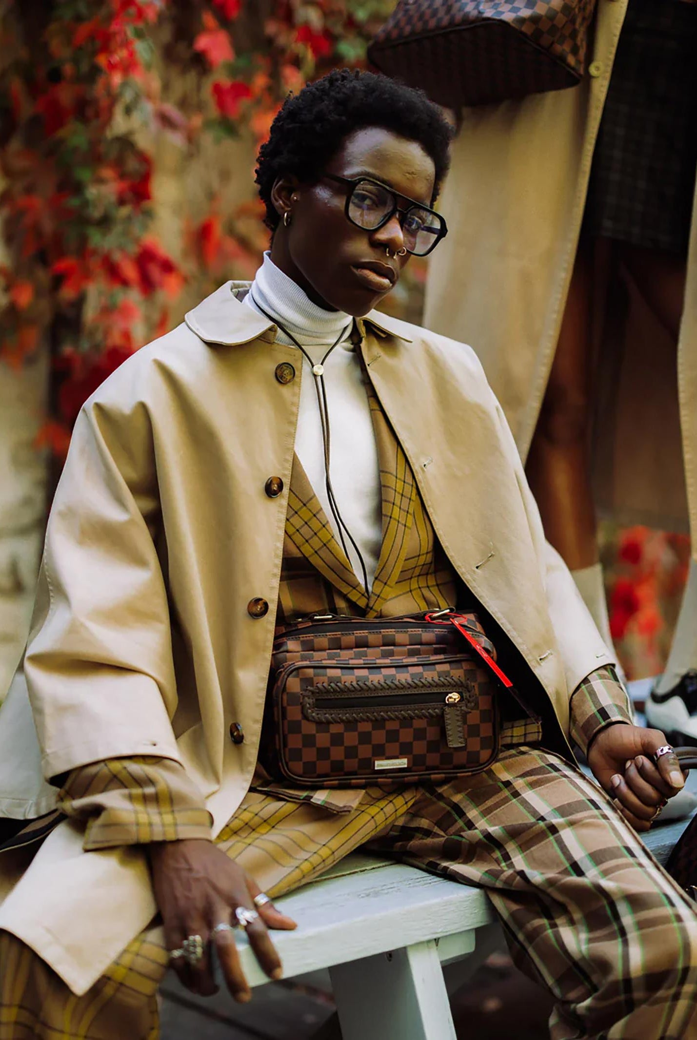 Marsupio FROM PARIS WITH LOVE CARGO CROSSBODY marrone per uomo e donna 910B6834NSZ . SPRAYGROUND