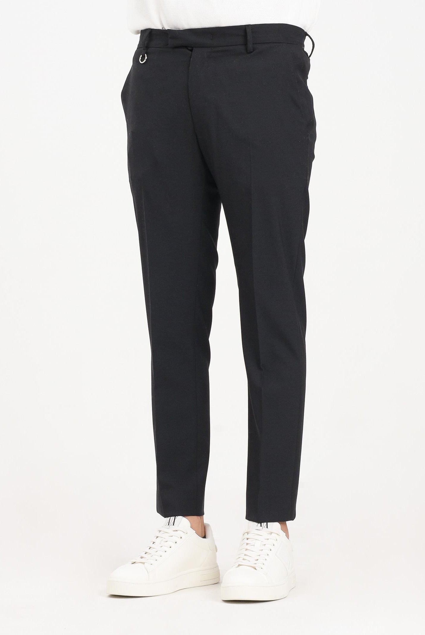 GOLDEN CRAFT pantaloni Loris nero da uomo GC1PFW25266867 D001 GOLDEN CRAFT