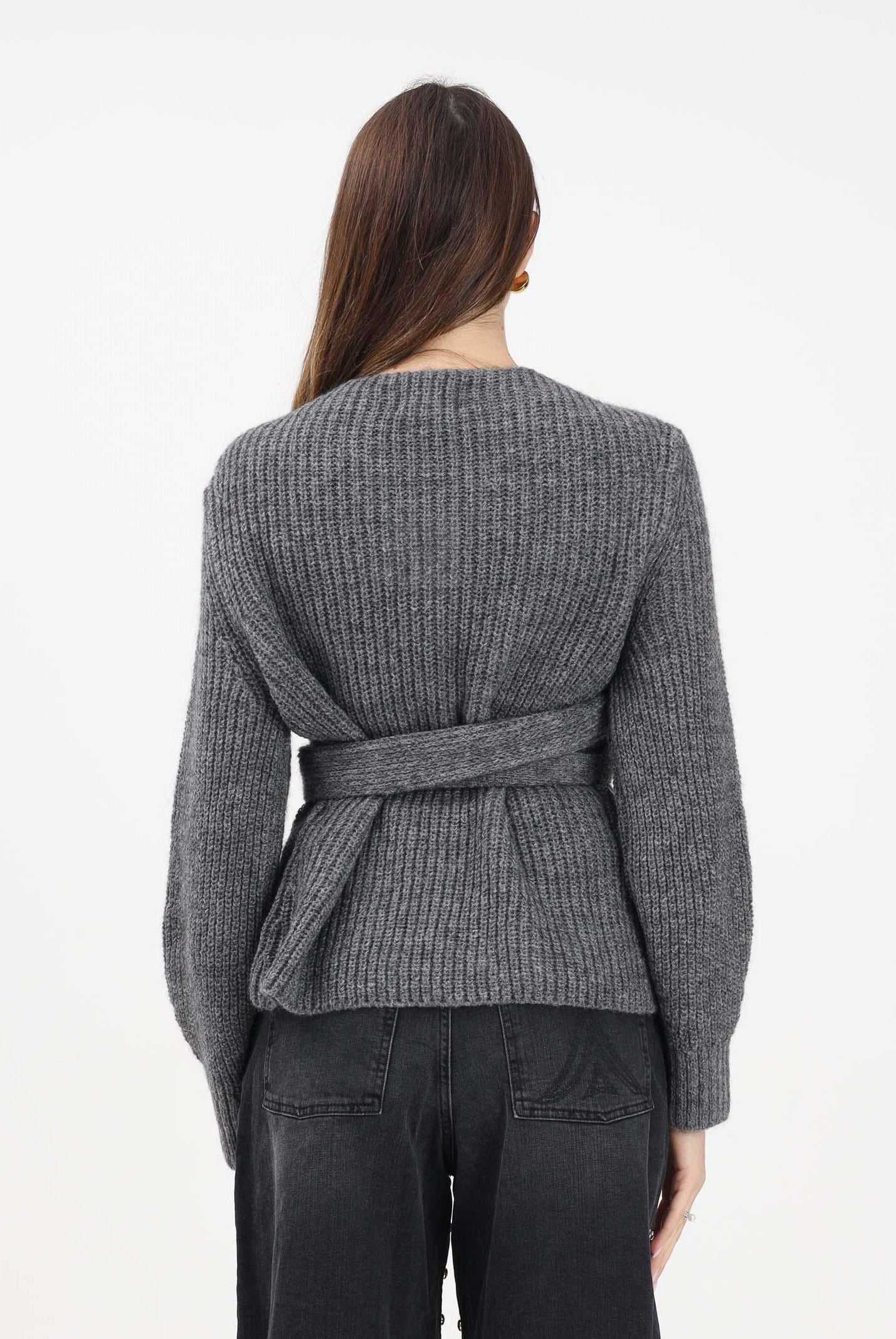 VICOLO Cardigan grigio da donna 55182F GR VICOLO