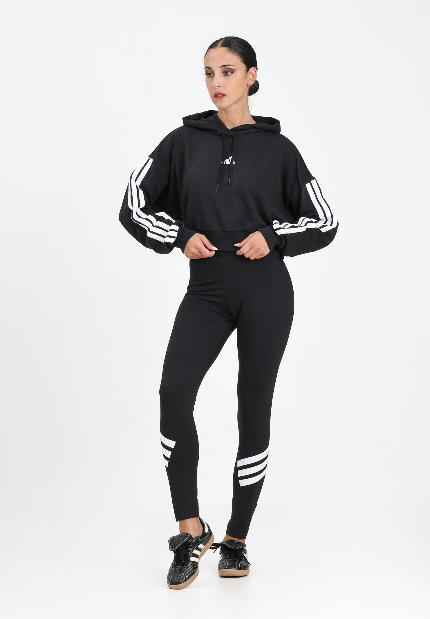 ADIDAS PERFORMANCE Leggings sportivo Future Icons 3-Stripes nero da donna JE0215 ADIDAS PERFORMANCE