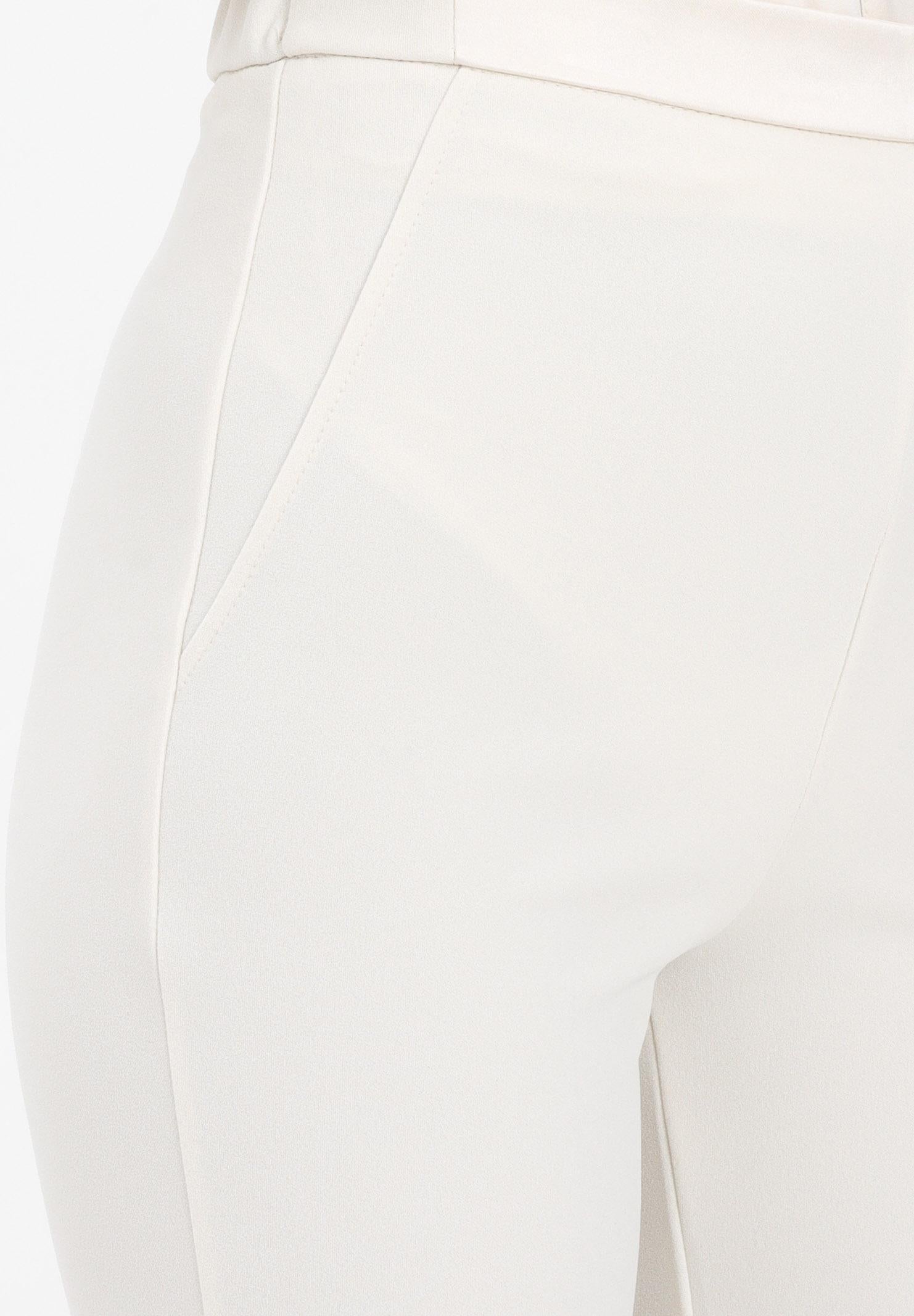 VICOLO Pantalone elegante panna da donna TF0306 FU03 VICOLO