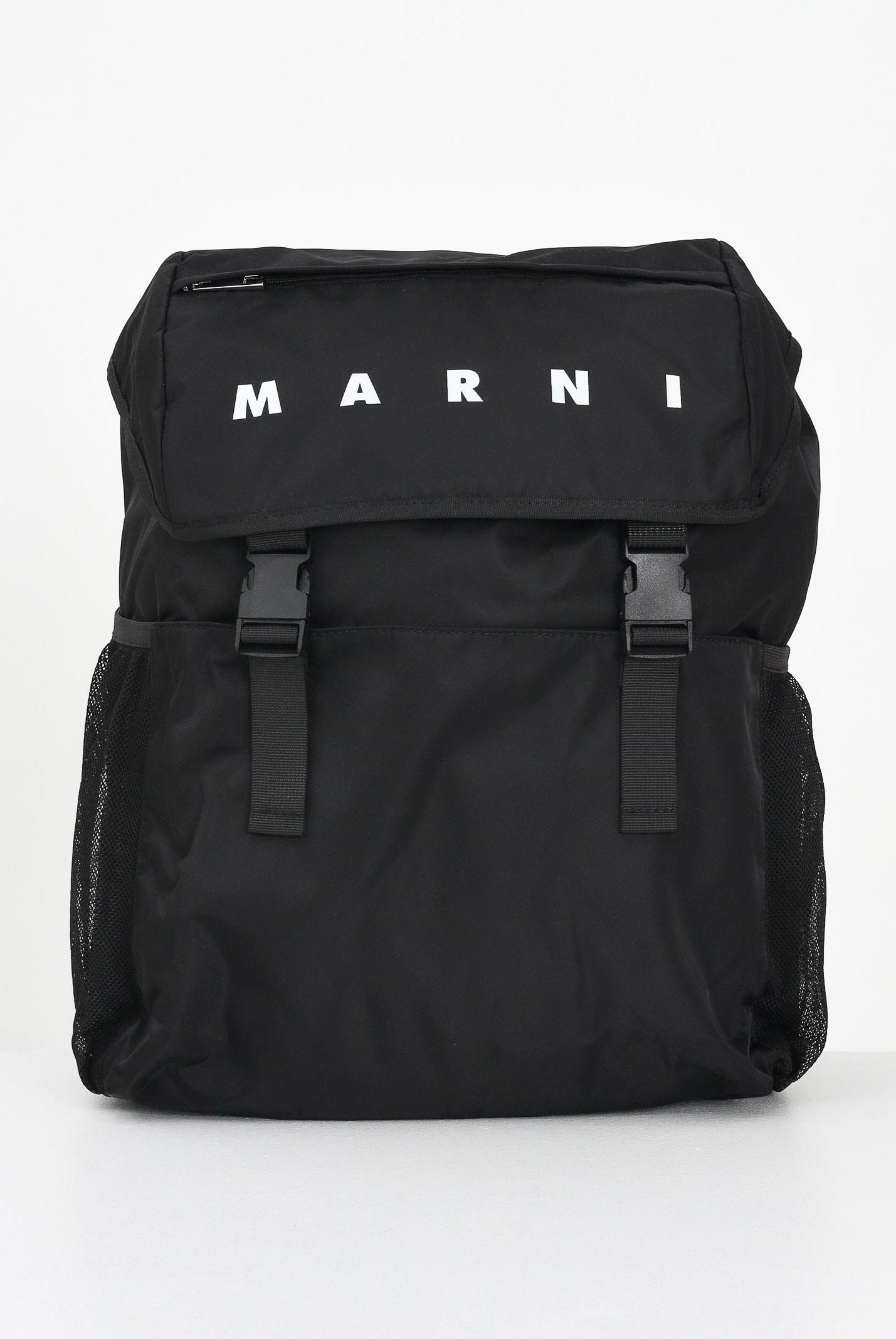 MARNI Zaino nero per uomo e donna con logo M01637M00TJ 0M900 MARNI
