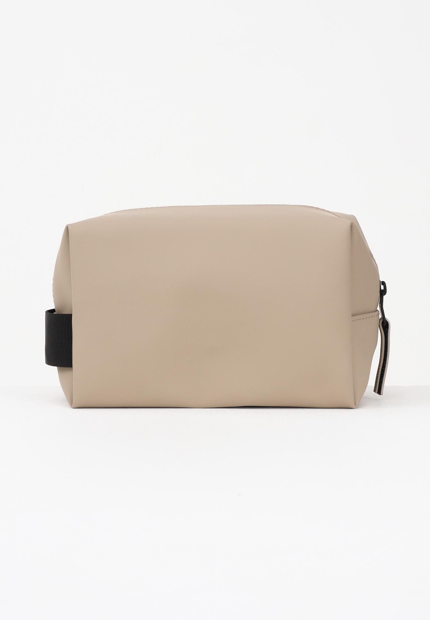 RAINS Pochette Wash Bag Small beige per uomo e donna RA15580 BEI RAINS