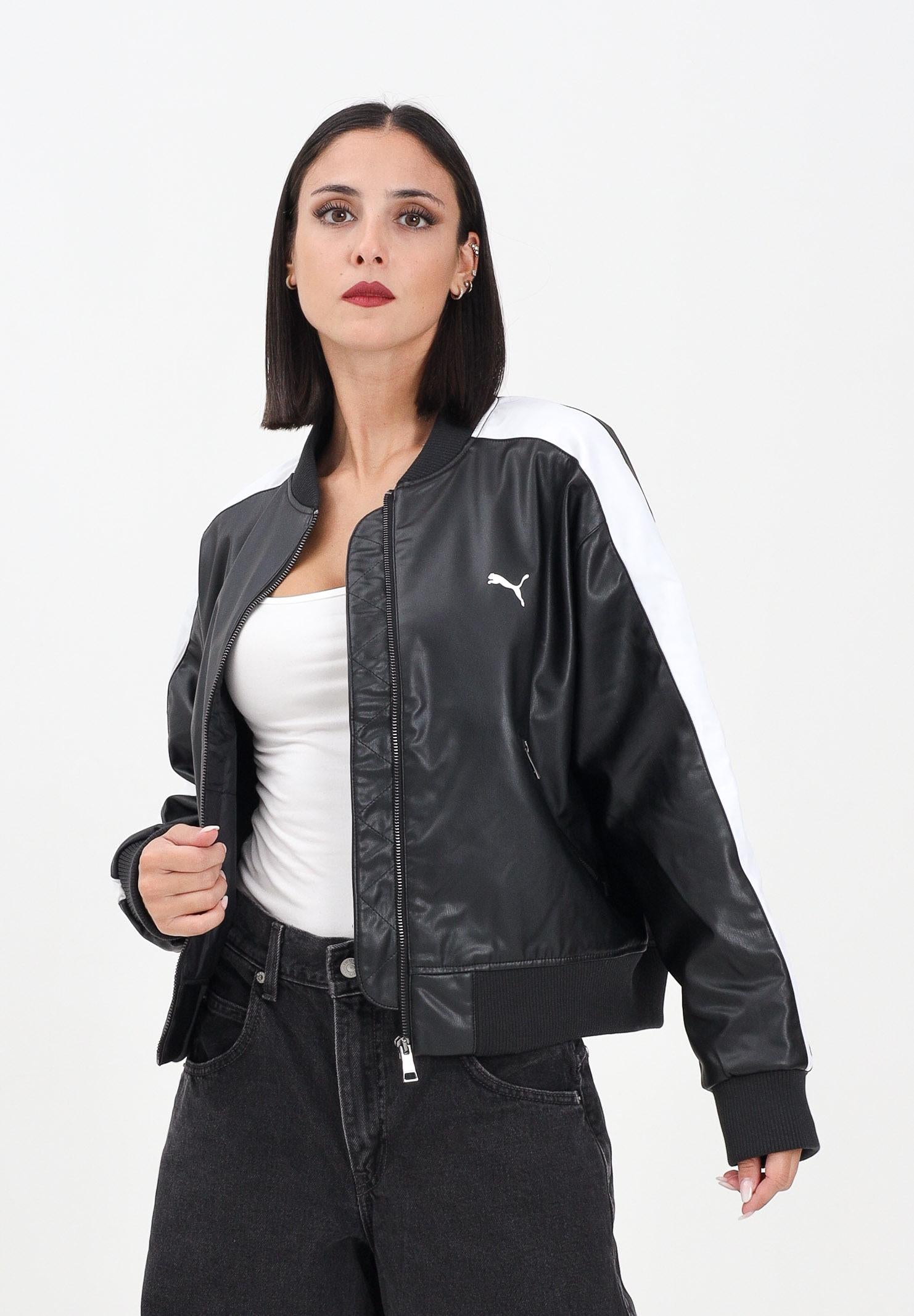 PUMA Giubbotto T7 nero da donna 633479 01 PUMA