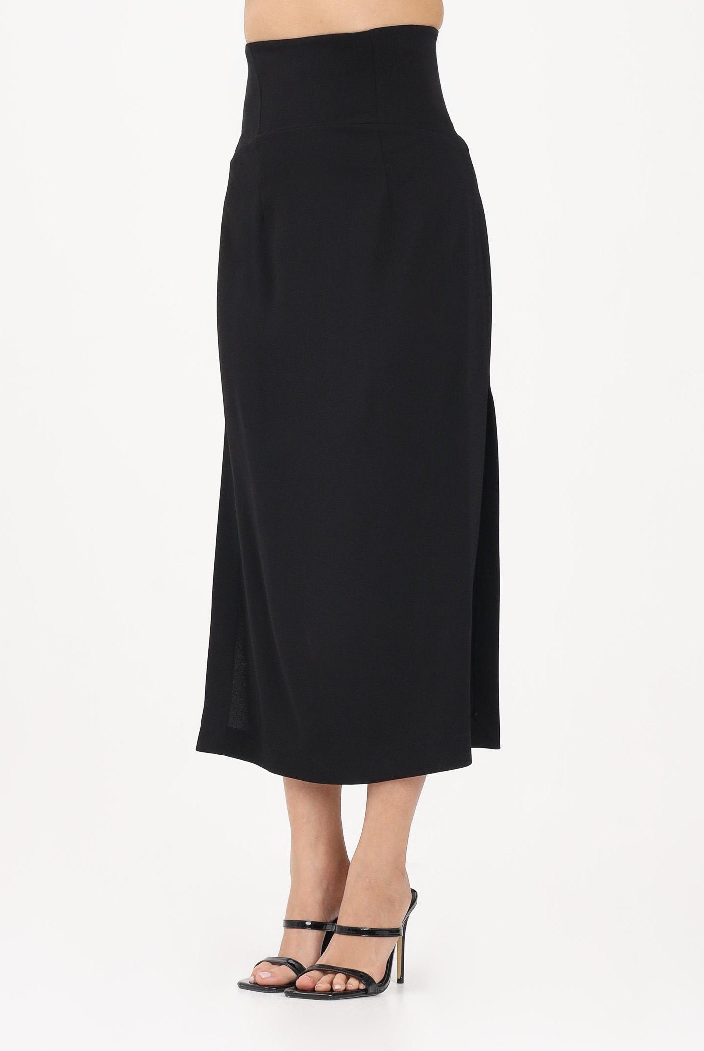PINKO Gonna midi nera da donna 106485A2Q2 Z99 PINKO