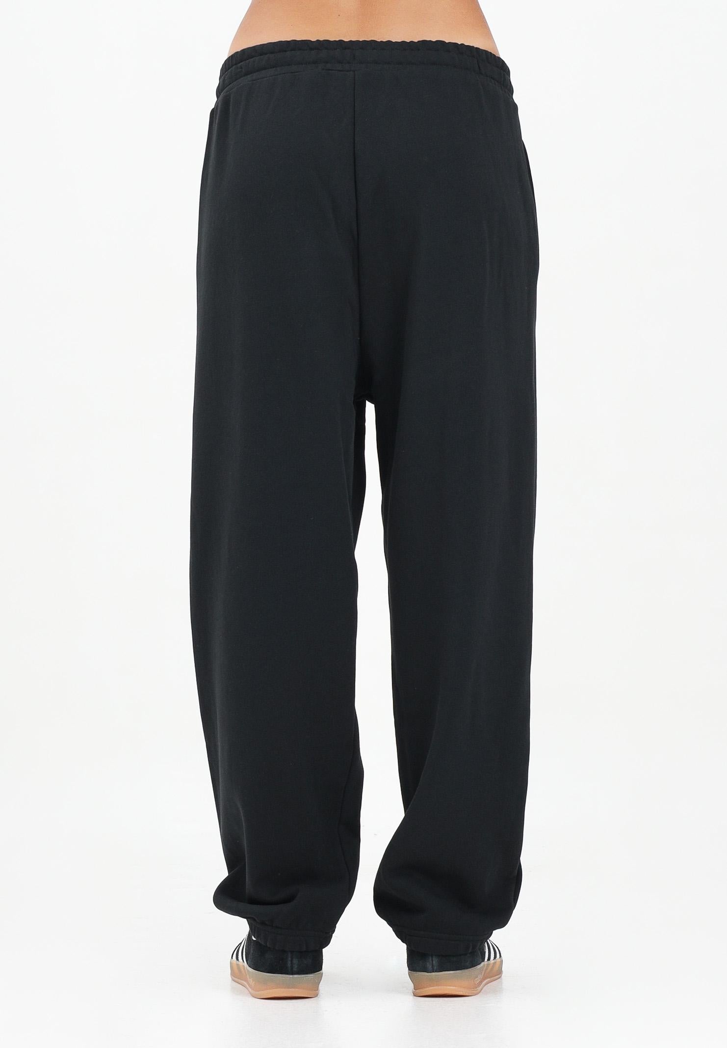 DIESEL Pantalone sportivo nero per donna, ragazzi e bambini con marchio Oval D J02457KYAQK K900 DIESEL