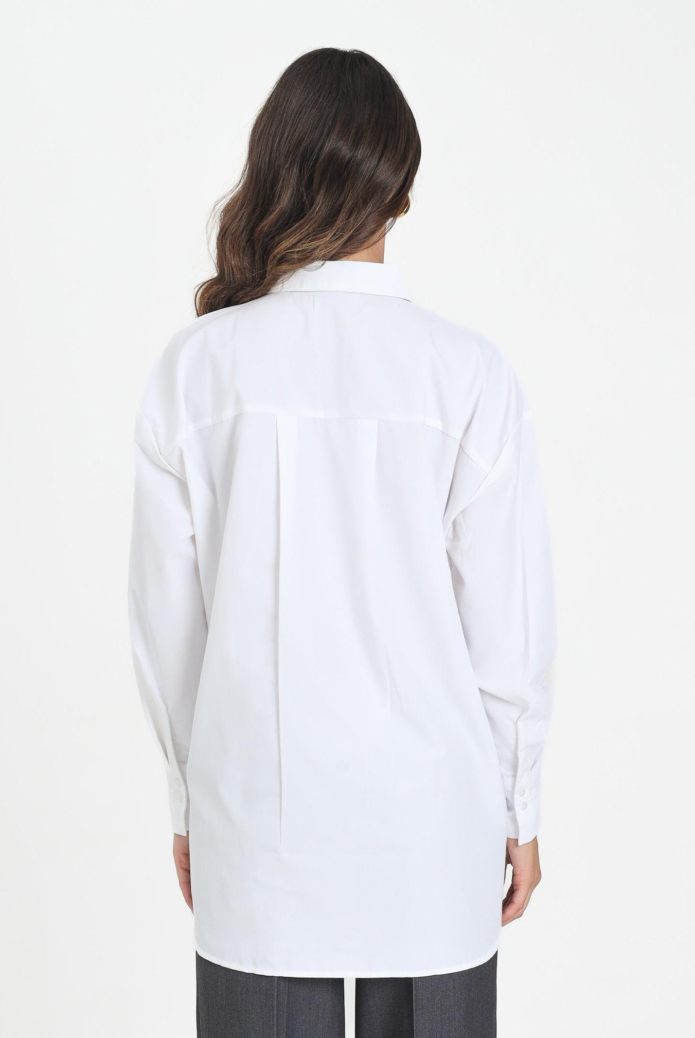 JDY Camicia a manica lunga bianca da donna 15311717 White JDY