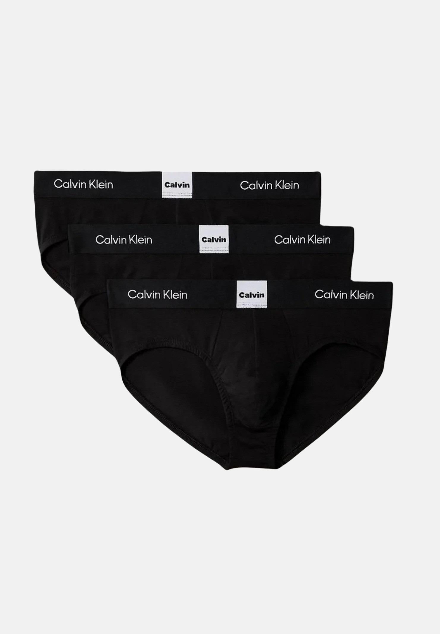 CALVIN KLEIN Slip (3pz) neri da uomo LV00NB4475 UB1 CALVIN KLEIN
