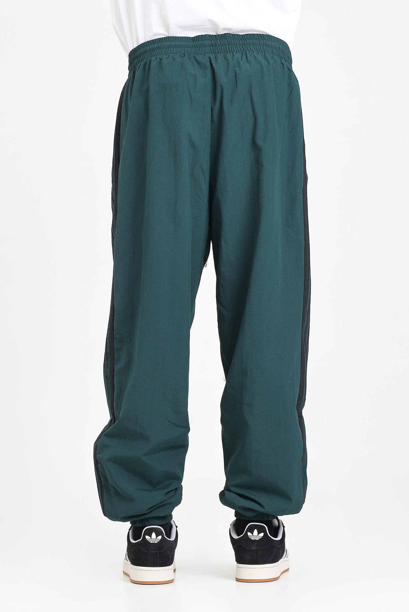 ADIDAS ORIGINALS Pantalone sportivo Adicolor Woven Firebird verde e nero da uomo JY1335 ADIDAS ORIGINALS