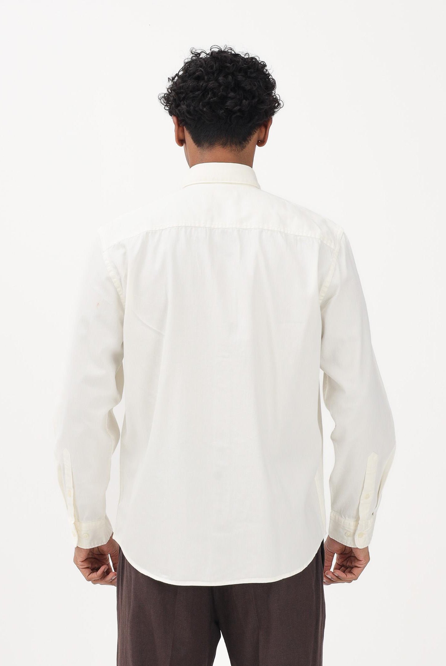 SELECTED HOMME Camicia a manica lunga panna da uomo 16097482 EC SELECTED HOMME