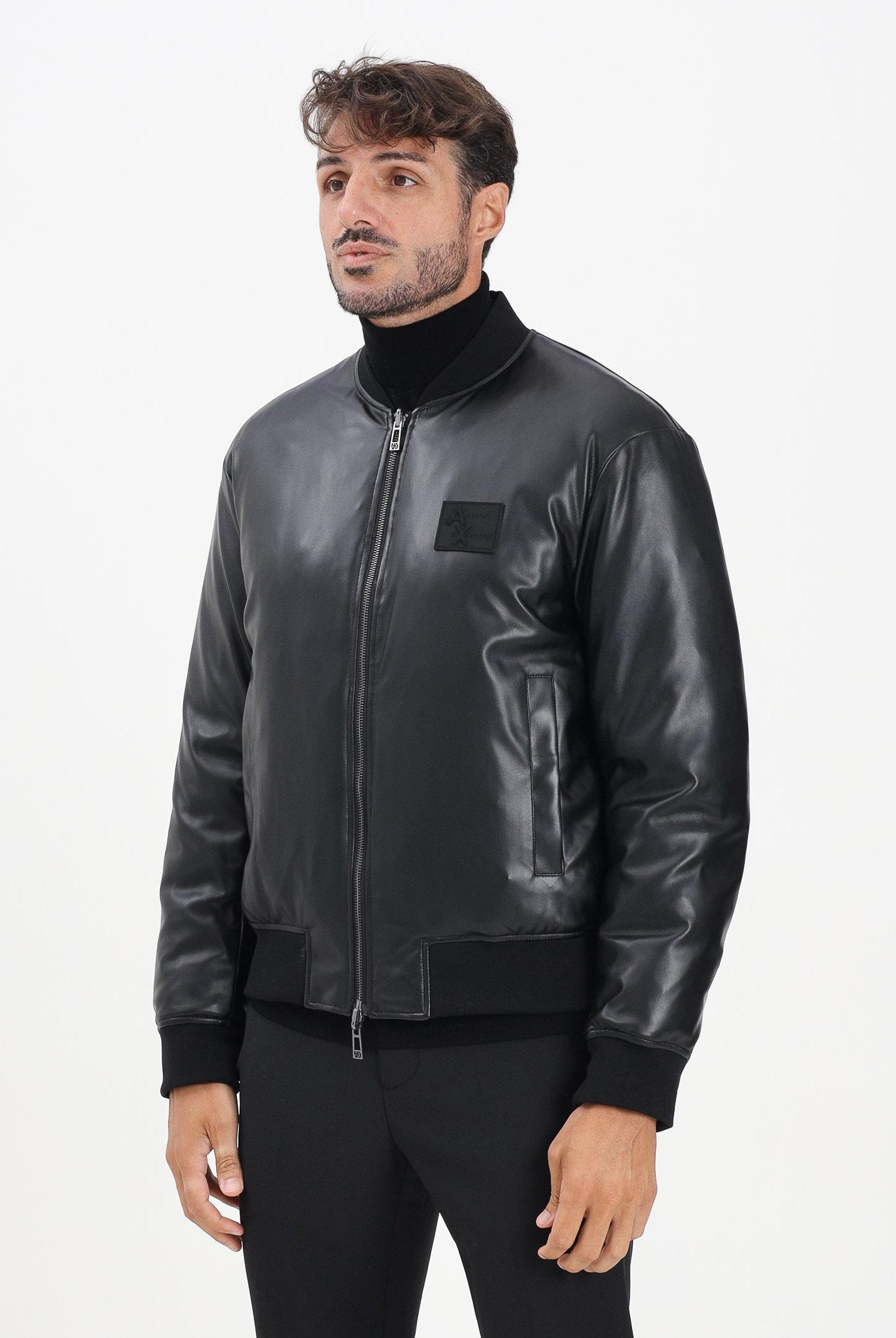 ARMANI EXCHANGE Bomber reversibile nero da uomo XM001104AF16647 UC001 ARMANI EXCHANGE