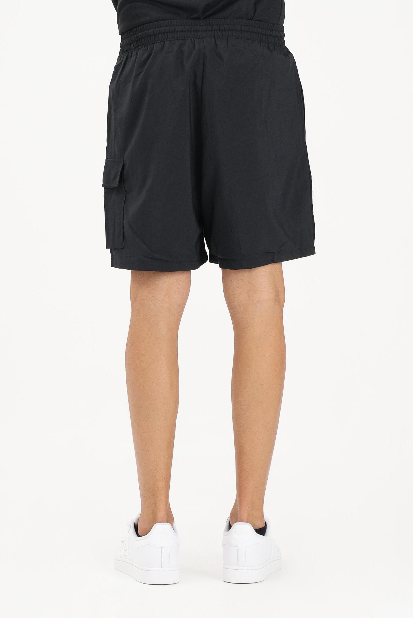 ADIDAS PERFORMANCE Shorts sportivo Essentials Small Logo Cargo Chelsea nero da uomo JF3530 . ADIDAS PERFORMANCE