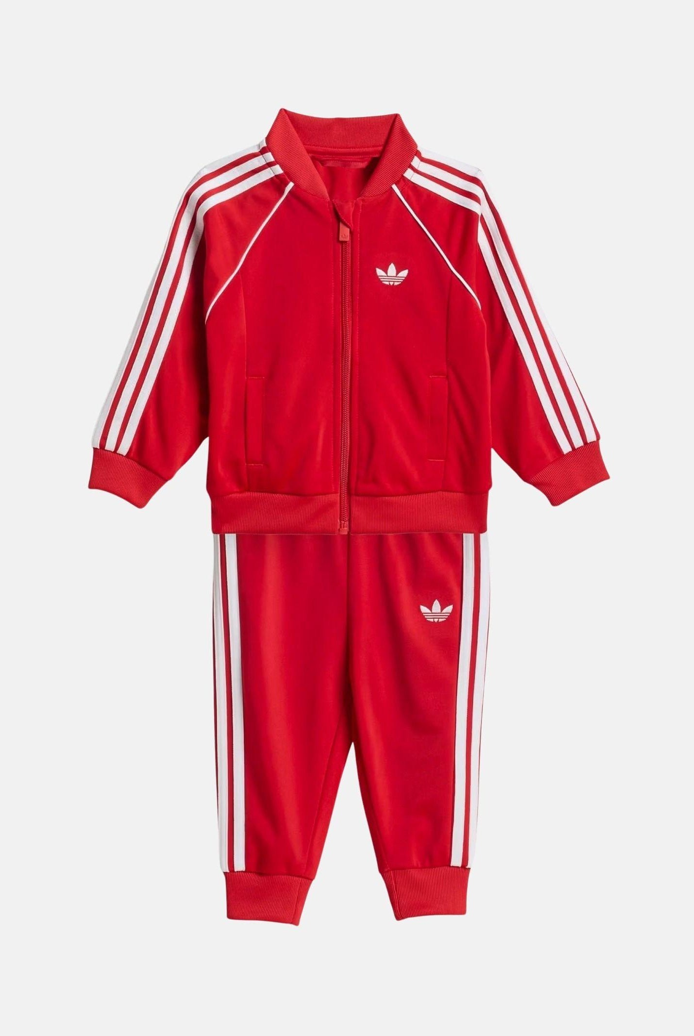 ADIDAS ORIGINALS Tuta SST rossa da neonato KD1028 . ADIDAS ORIGINALS