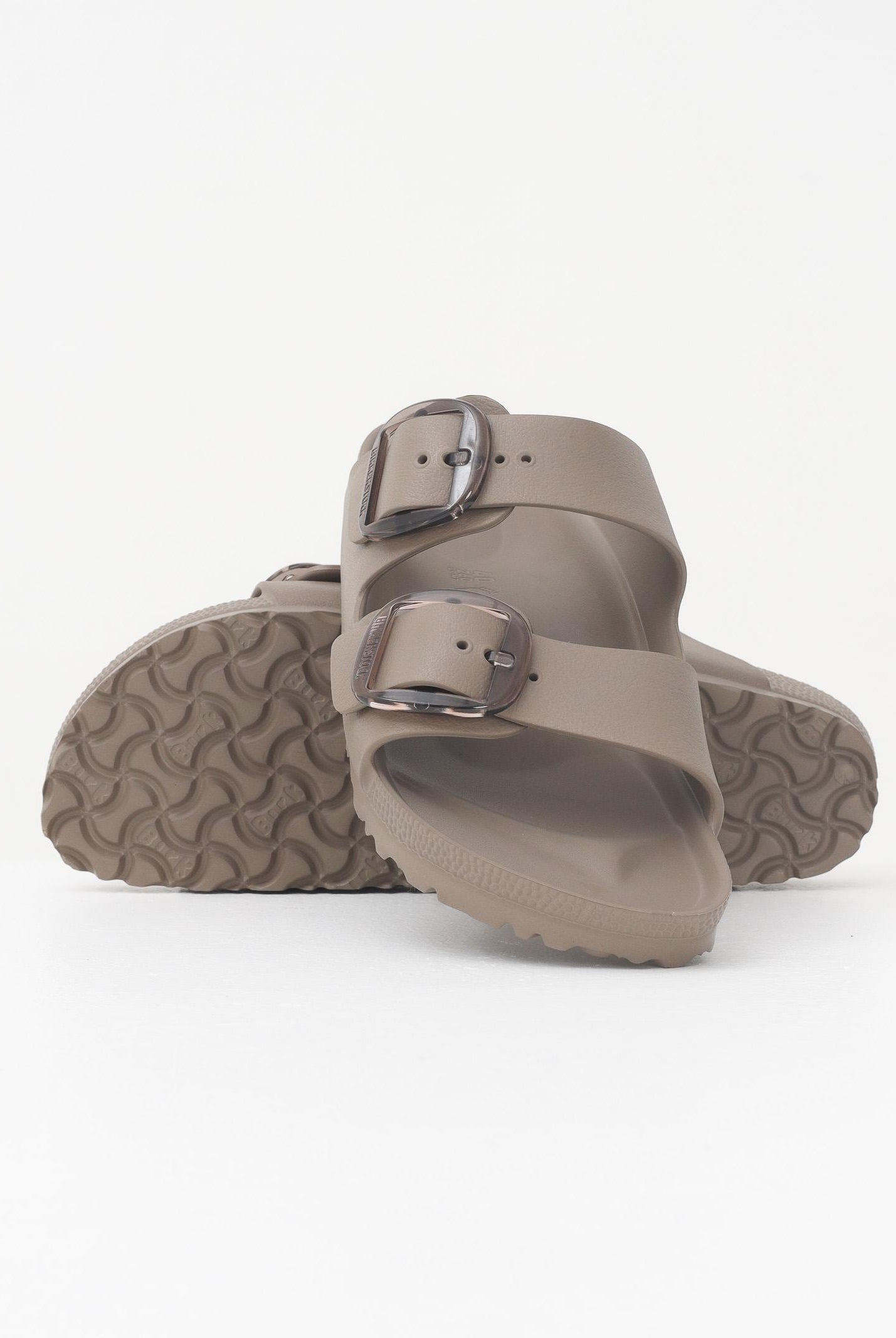 BIRKENSTOCK Ciabatte Arizona Big Buckle beige per uomo e donna 1030389 . BIRKENSTOCK