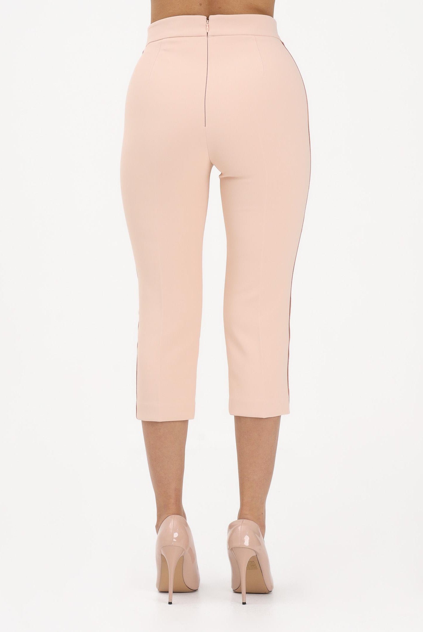 ELISABETTA FRANCHI Pantalone Capri nude da donna PA19063E2 EA1 ELISABETTA FRANCHI