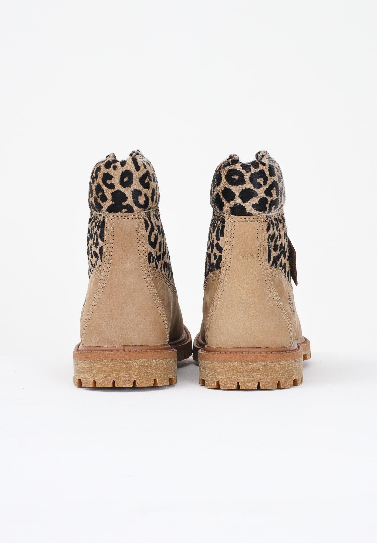 TIMBERLAND Anfibi Timberland® Premium 6-Inch beige e animalier da donna TB0A5M5NEN31 . TIMBERLAND