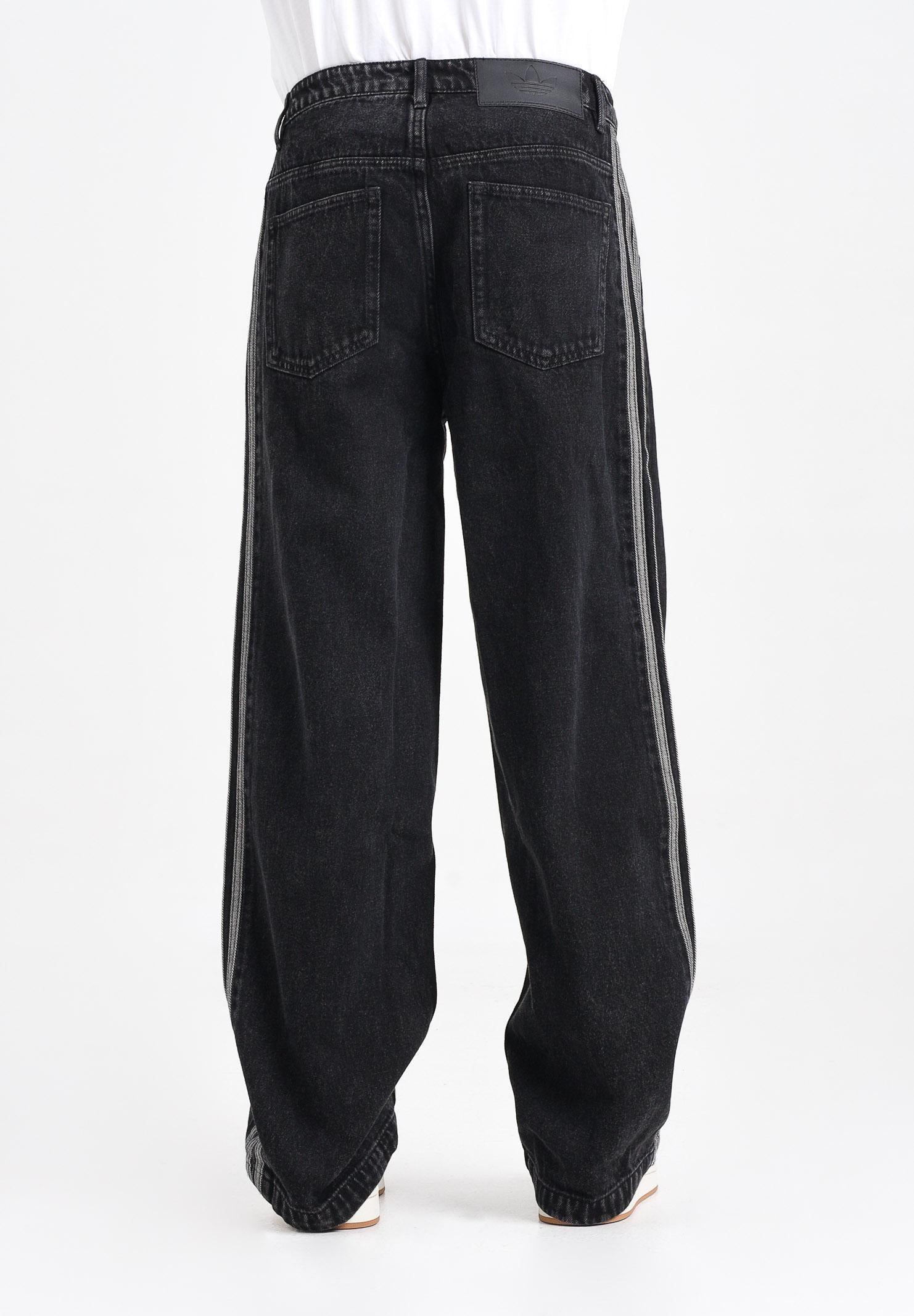 ADIDAS ORIGINALS Jeans Adicolor Denim Firebird nero da uomo JC6718 ADIDAS ORIGINALS