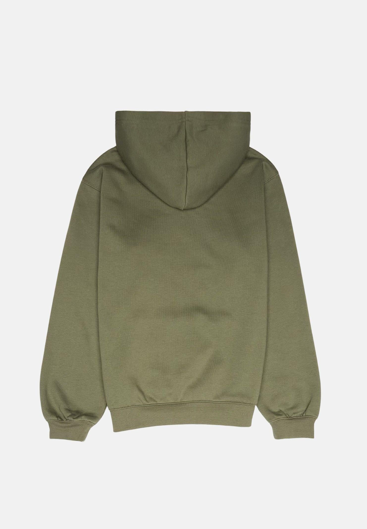 JORDAN Felpa con cappuccio JDB MJ MVP Fleece verde oliva da bambino 95F363 E6F JORDAN