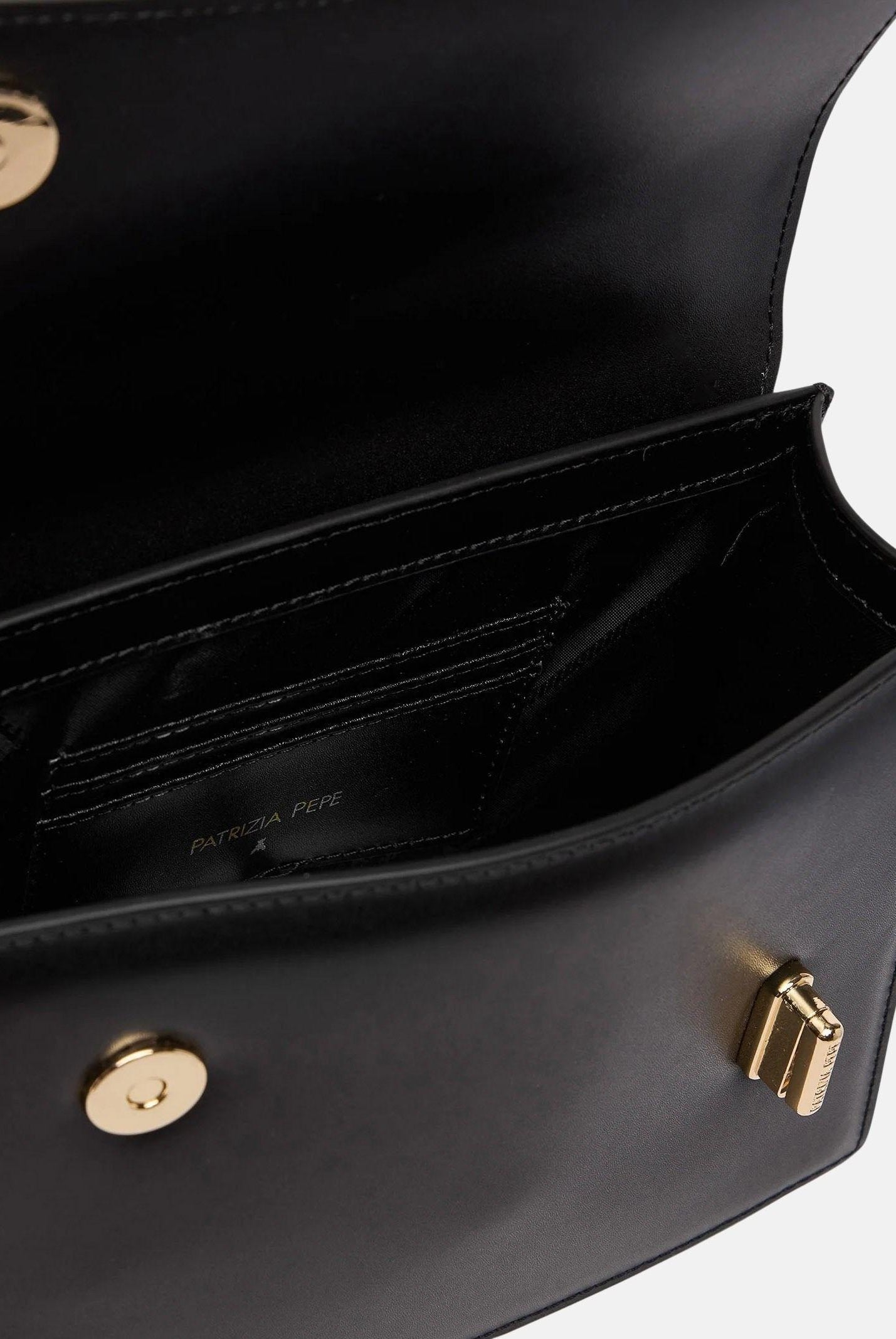 PATRIZIA PEPE Borsa a mano Modern Utility nera da donna 8B0326L061 K103 PATRIZIA PEPE