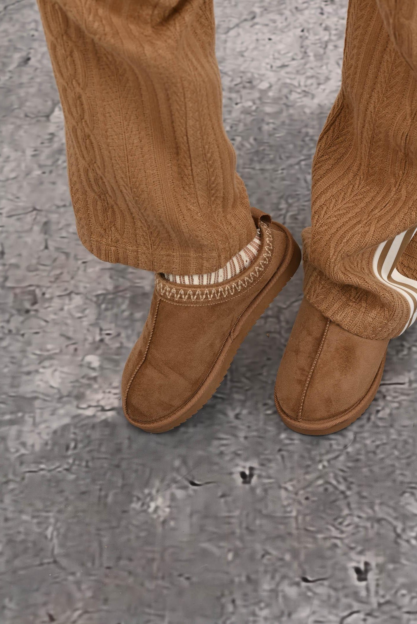 ONLY Mocassini in ecopelle scamosciata cognac da donna 15336069 Cognac ONLY