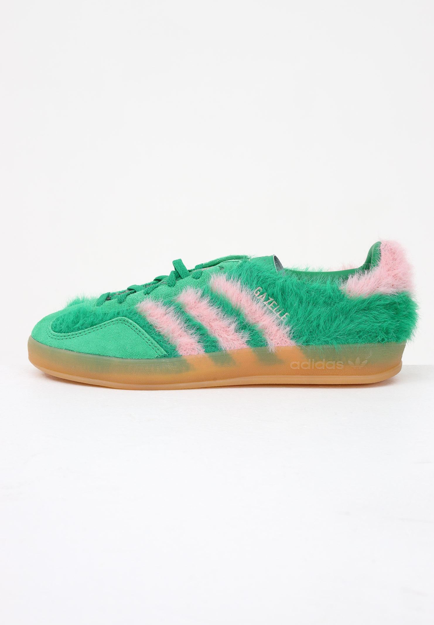 ADIDAS ORIGINALS Sneakers Gazelle Indoor Fur Tan verdi da donna JP8342 ADIDAS ORIGINALS