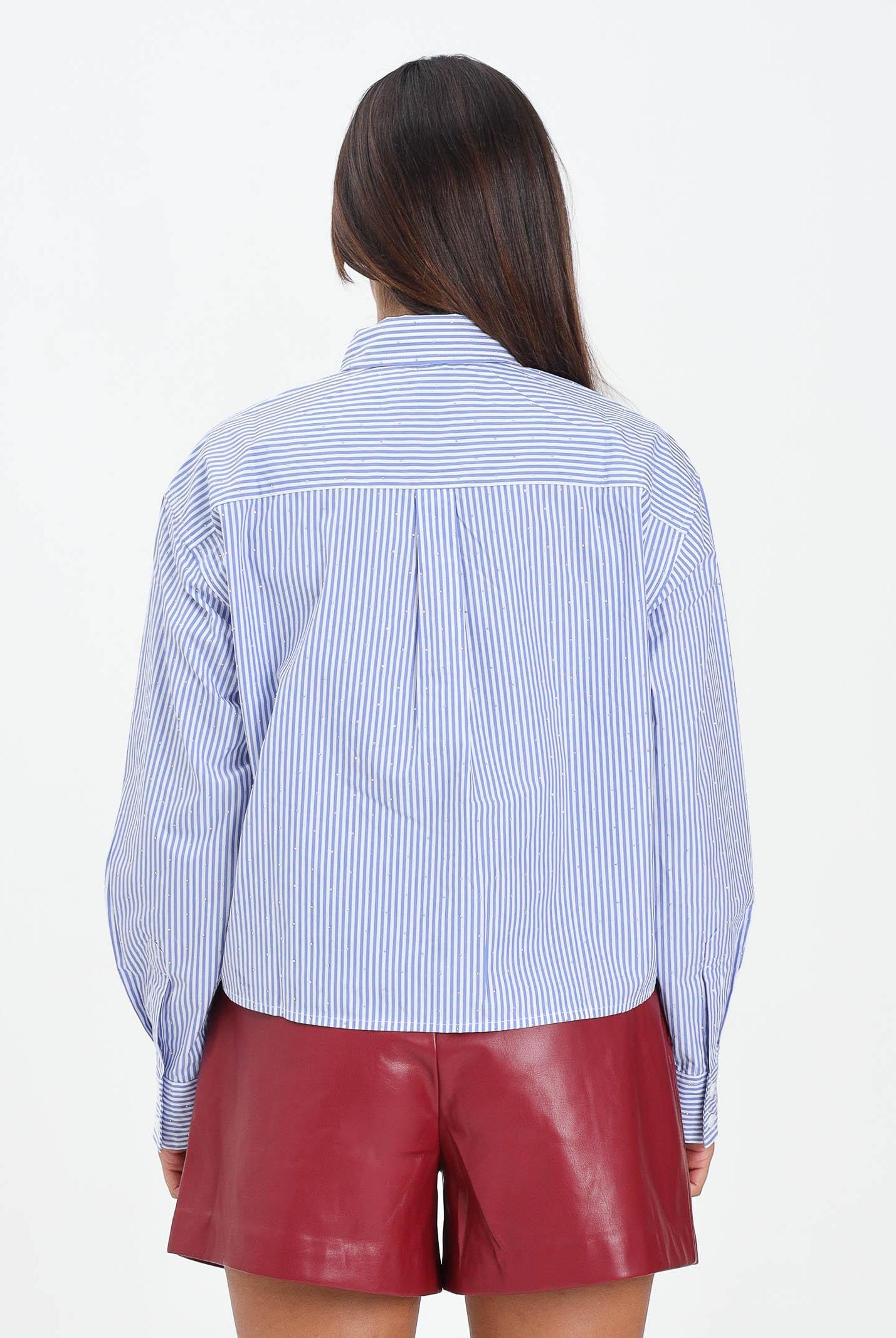 LEVI'S® Camicia a manica lunga Harlie con motivo a righe blu e bianche da donna 003P2-0003 . LEVI'S®