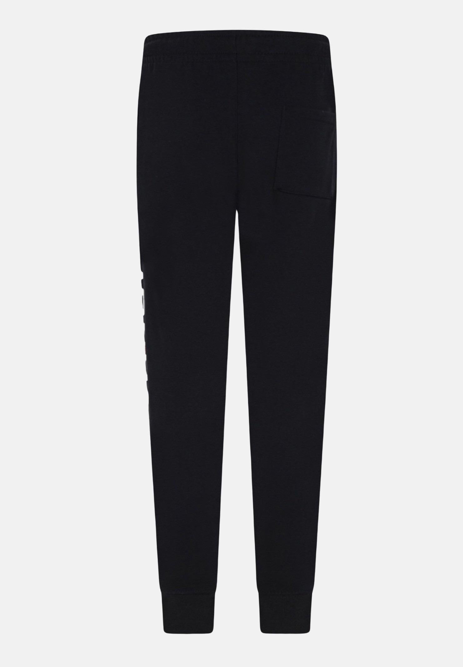 JORDAN Pantalone sportivo Baseline French Terry nero per bambino e bambina 95D745 023 JORDAN
