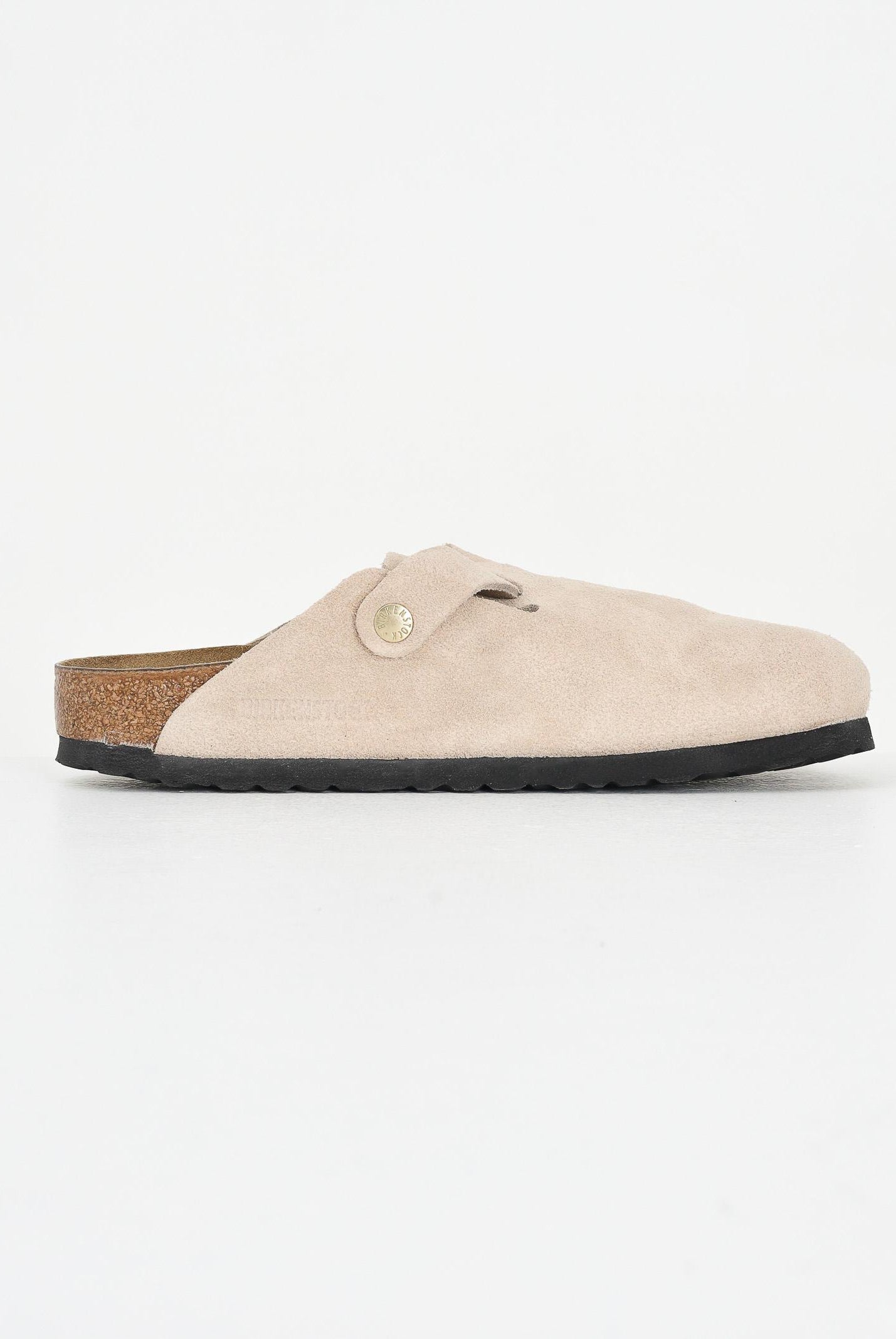 BIRKENSTOCK Ciabatte Boston beige per uomo e donna 1030883 . BIRKENSTOCK