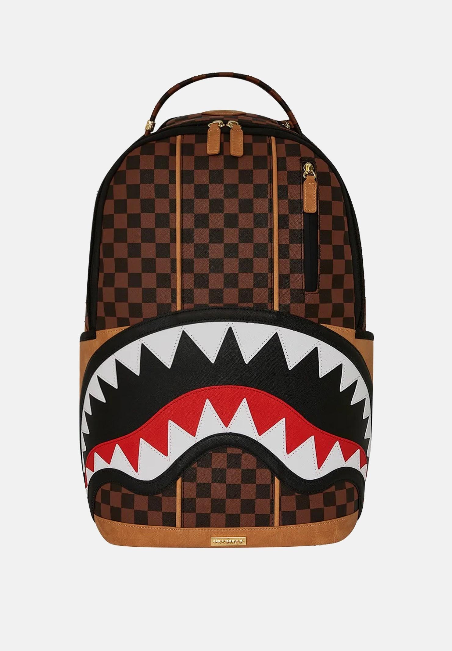 SPRAYGROUND Zaino HENNYVILLE DLXSV marrone per uomo e donna 910B7543NSZ SPRAYGROUND