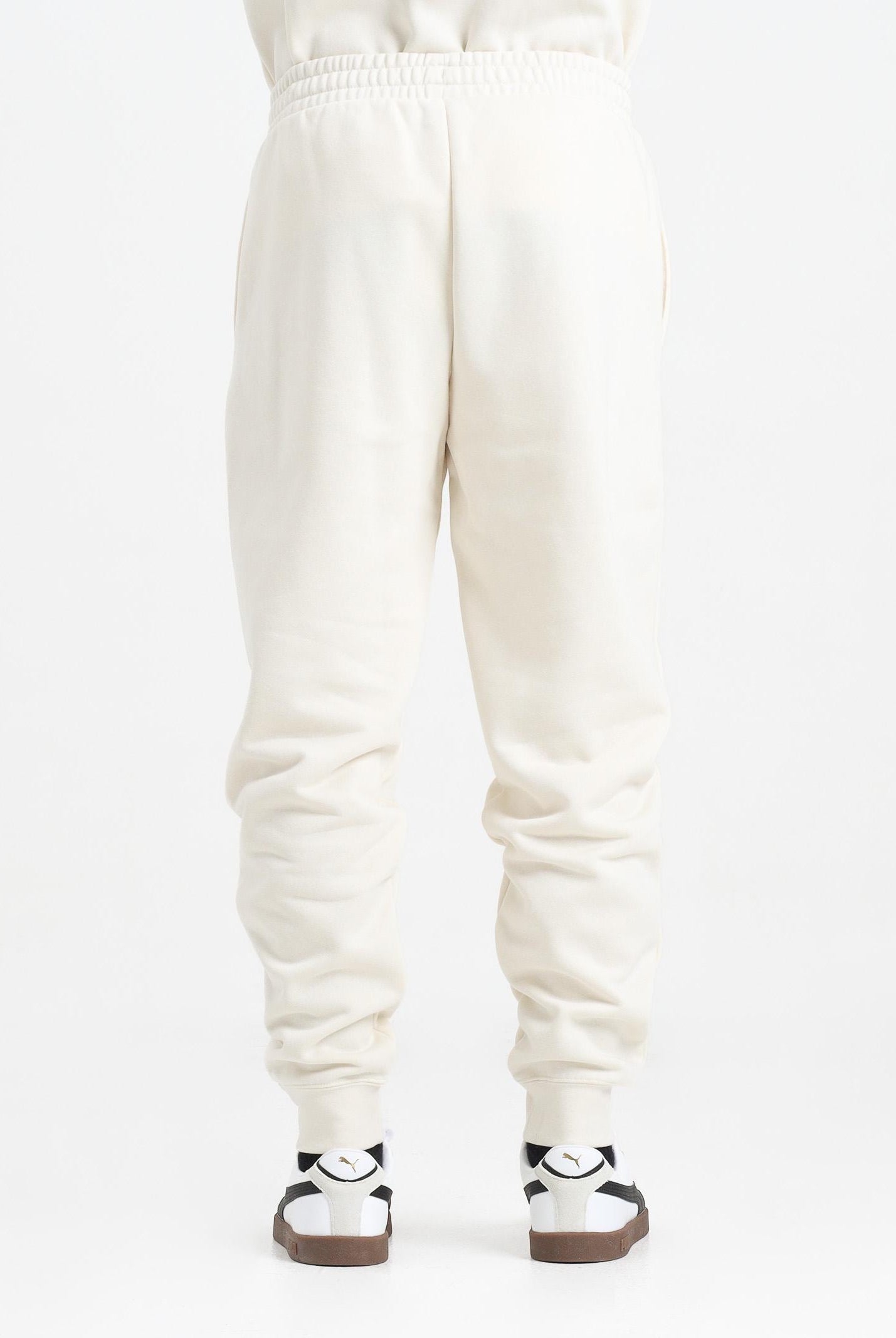 PUMA Pantalone sportivo Essentials con logo N. 1 bicolore panna da uomo 684713 99 PUMA