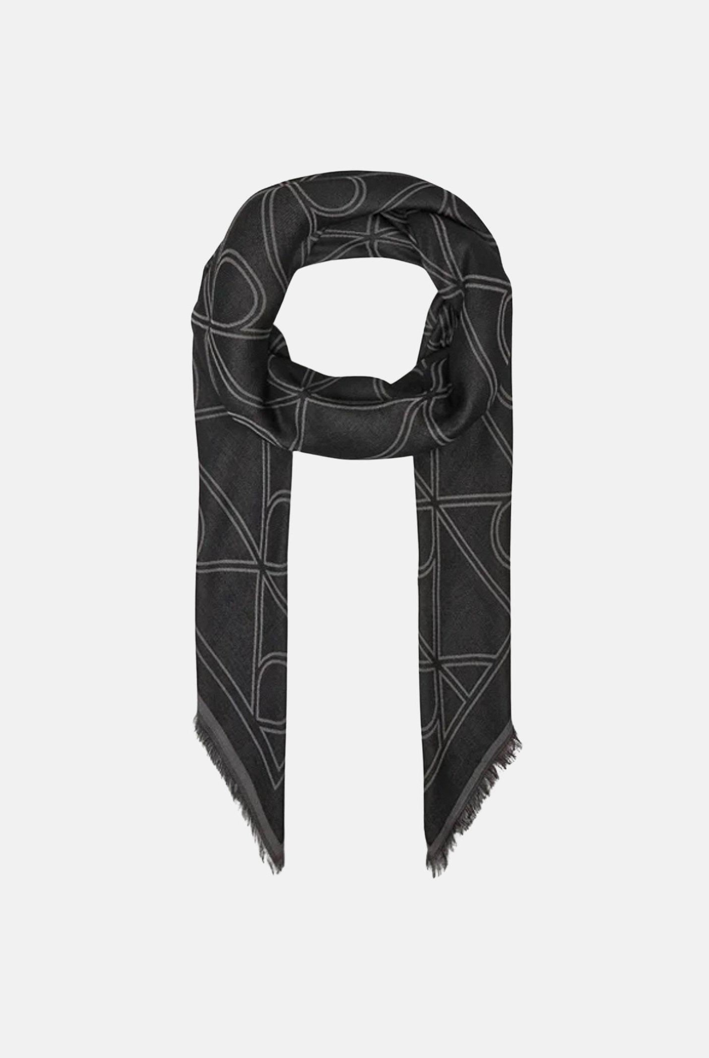 CALVIN KLEIN Pashmina nera da donna LV04D8062G UB1 CALVIN KLEIN