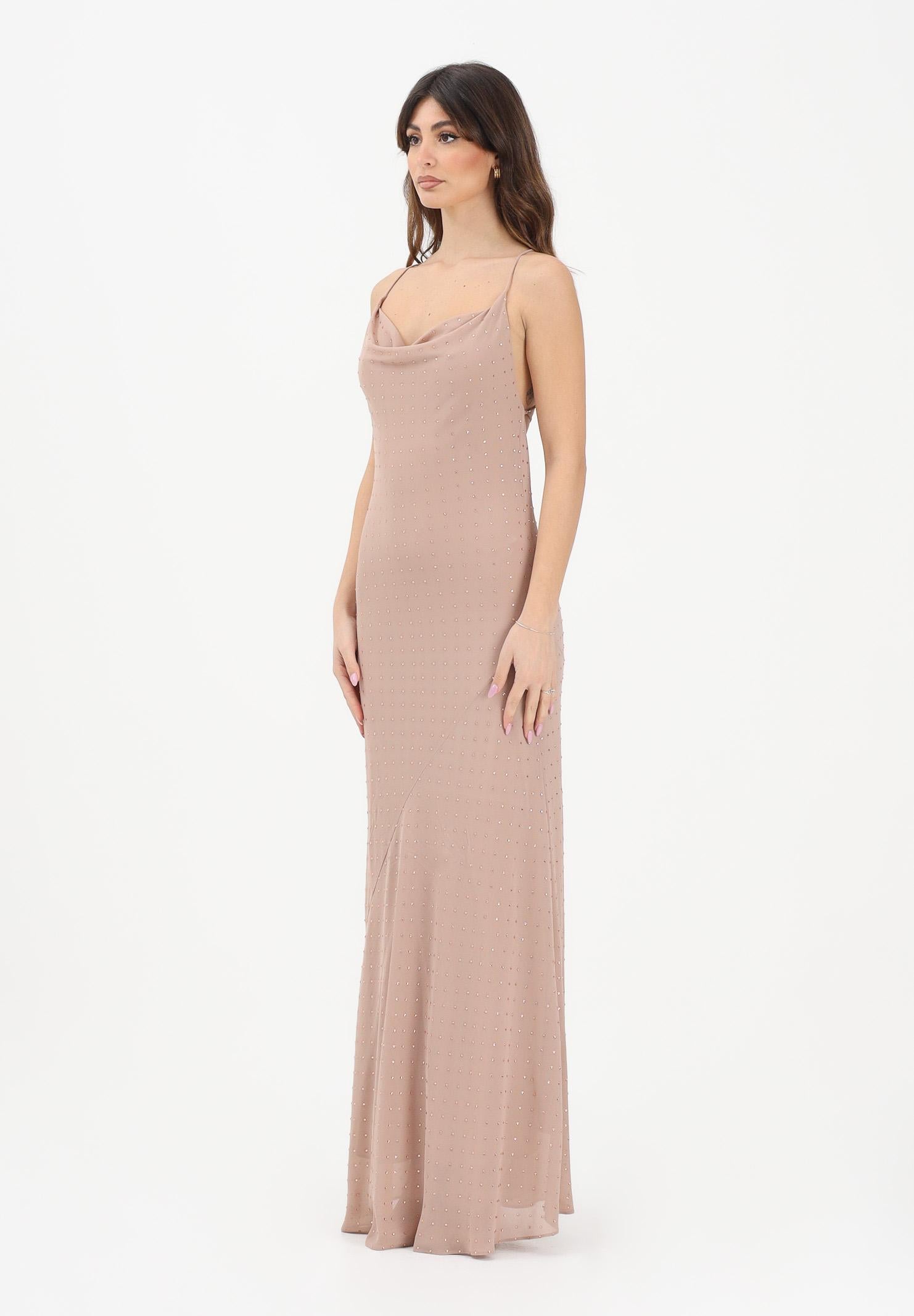 PINKO Abito lungo FARRO nude da donna 106299A32X Q24 PINKO