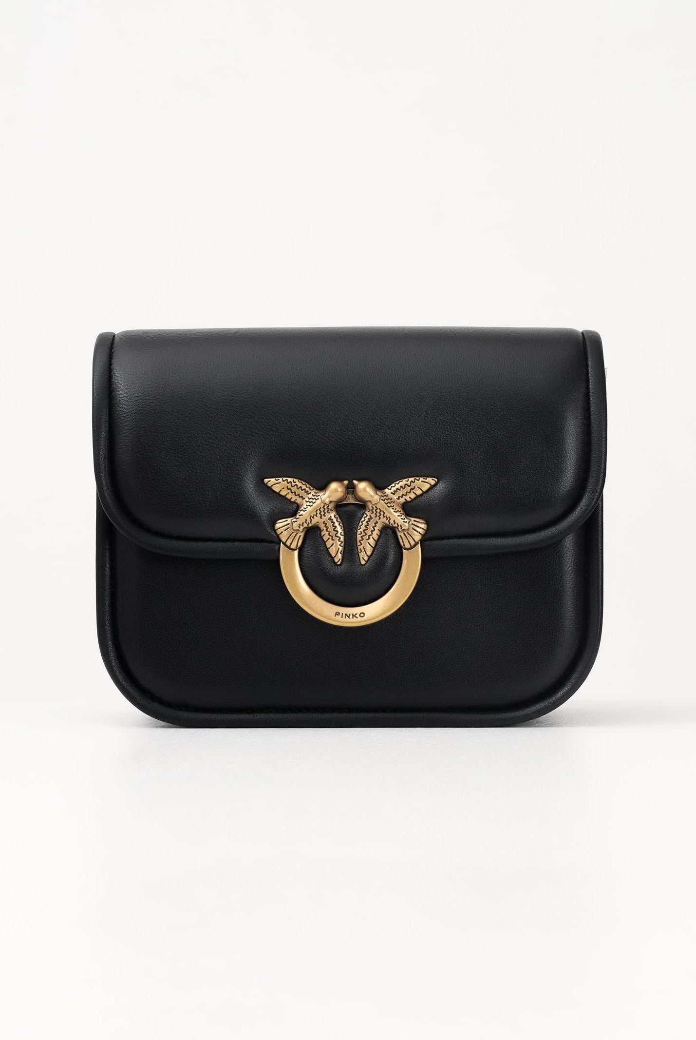 PINKO Borsa a spalla LOVE BOX BAG FL MINI nera da donna 104297A26L Z99Q PINKO