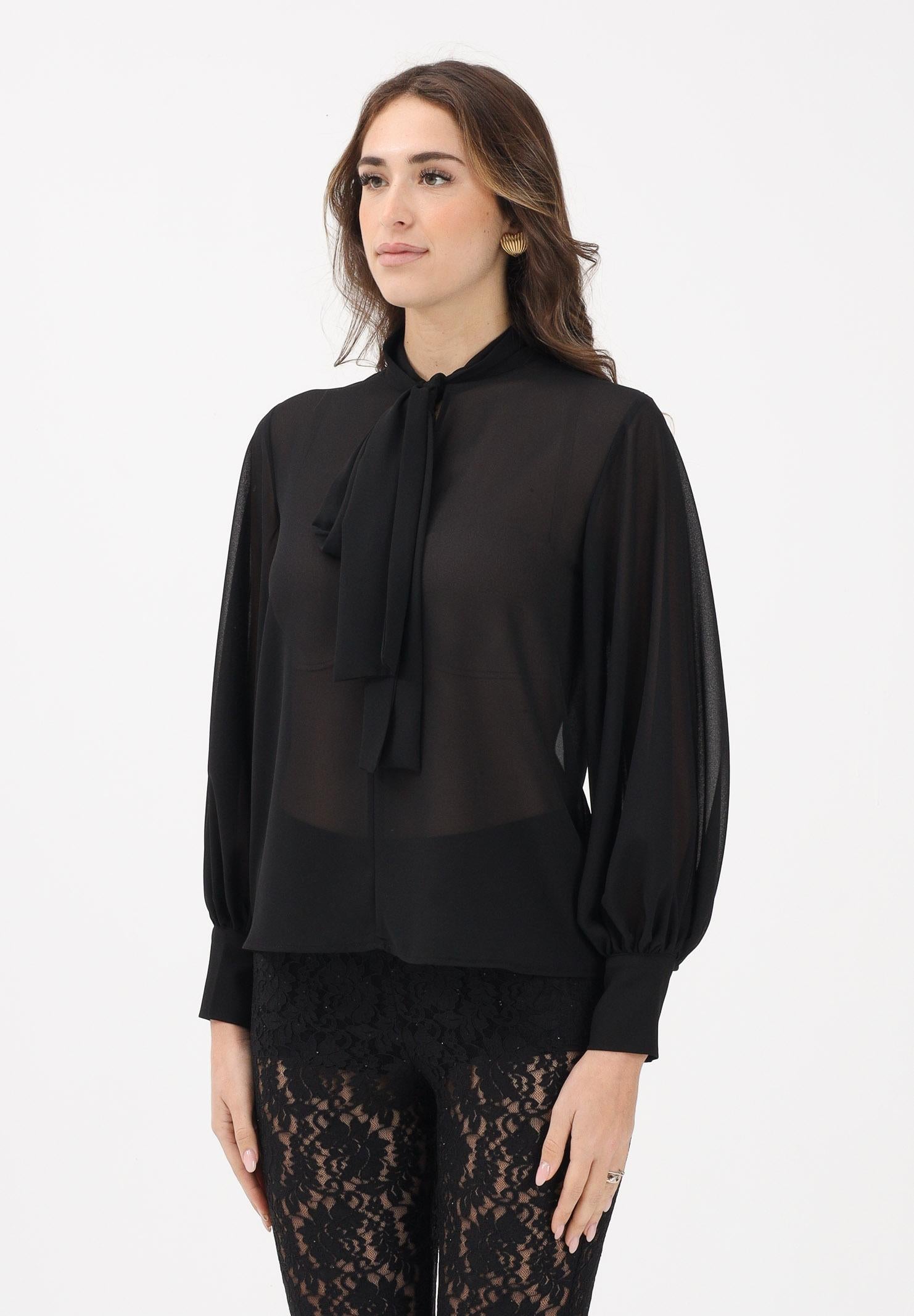 VICOLO Blusa nera da donna TF1212 NE VICOLO