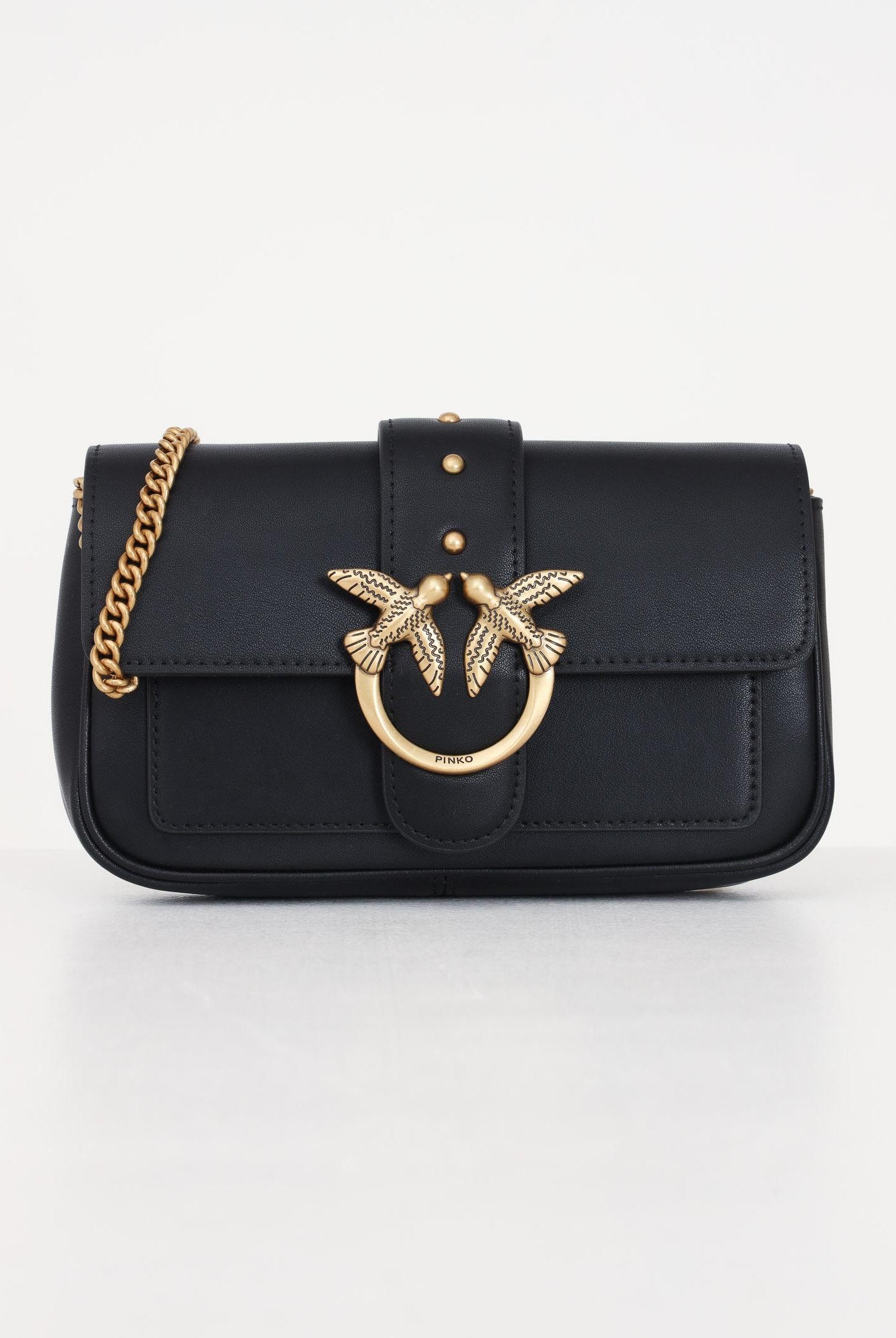 Borsa a tracolla Love Bag One nera da donna 100061A0F1 Z99Q PINKO