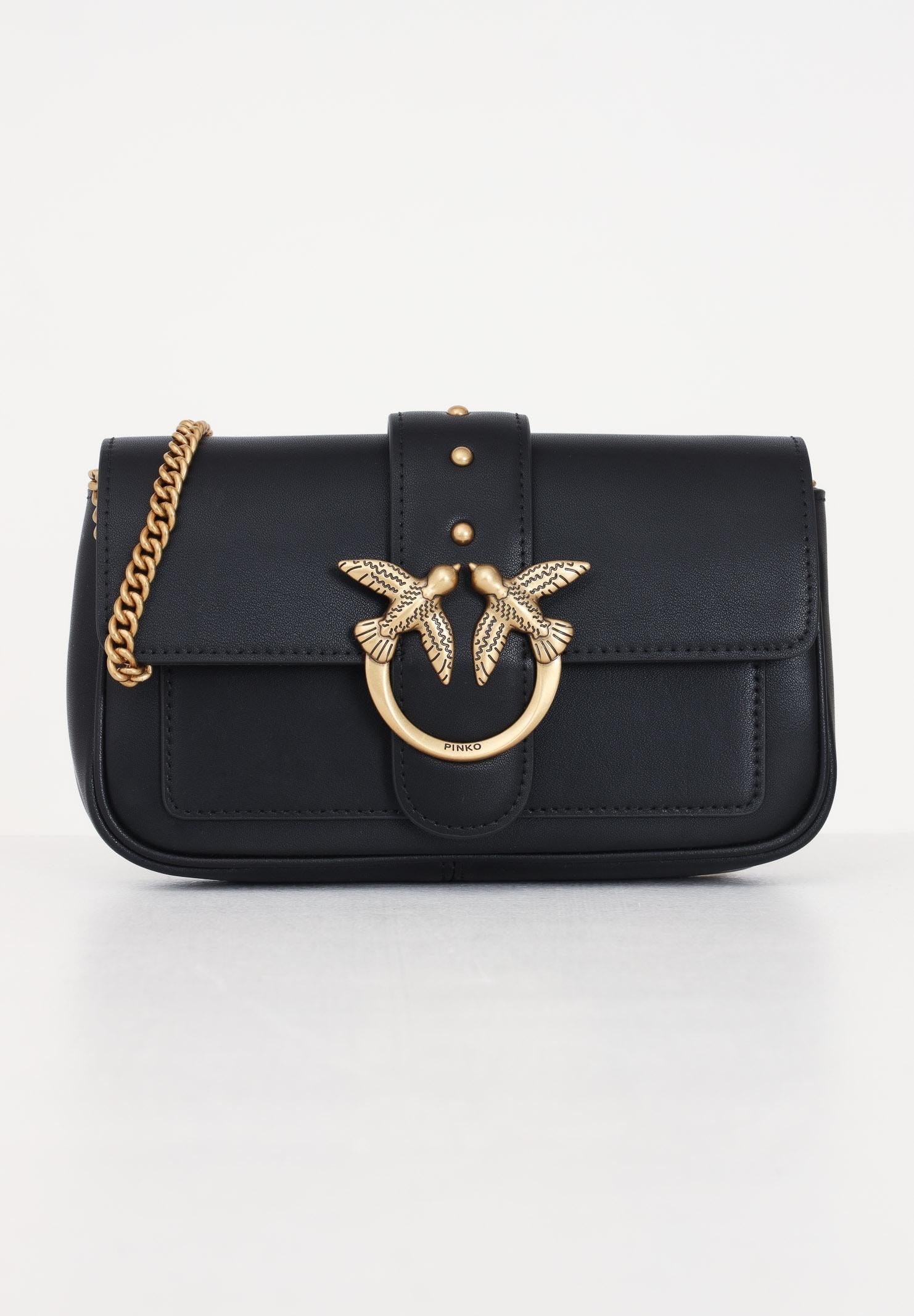 Borsa a tracolla Love Bag One nera da donna 100061A0F1 Z99Q PINKO