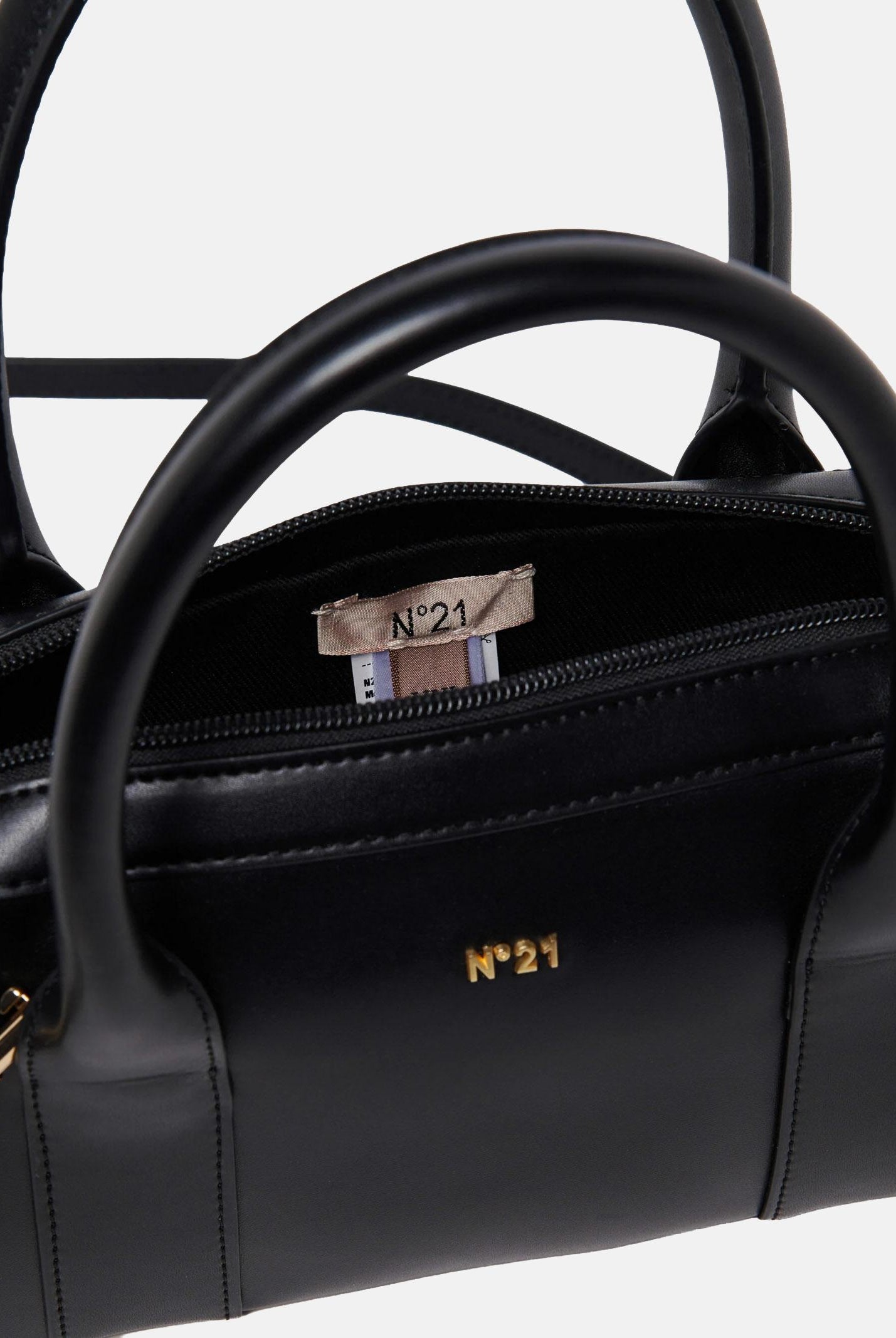 N21 Borsa a spalla nera da donna con forma strutturata N210D1N0246 0N900 N21