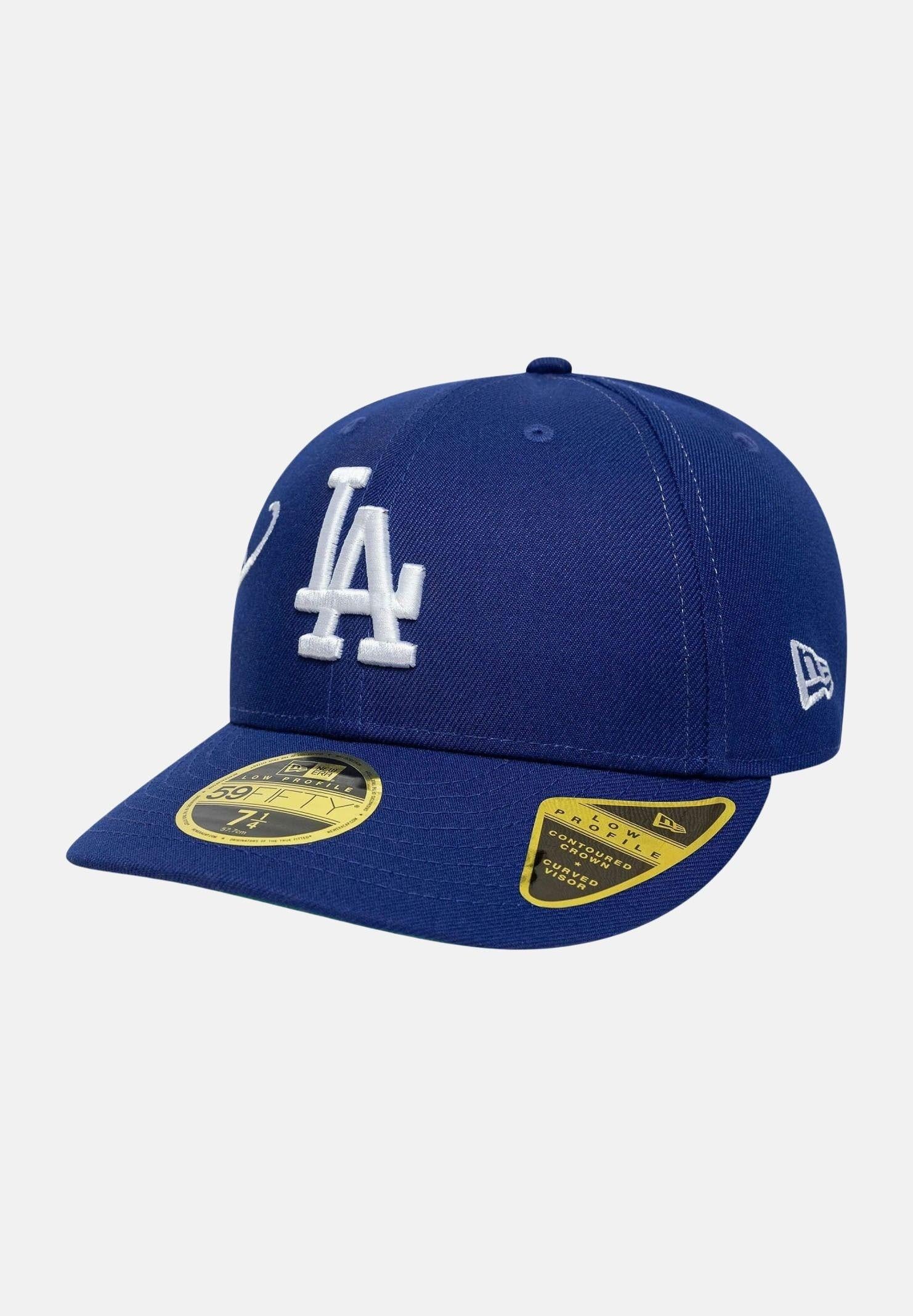 NEW ERA Cappello con visiera 59FIFTY Fitted Low Profile LA Dodgers MLB Est Script blu da uomo 60771830 . NEW ERA