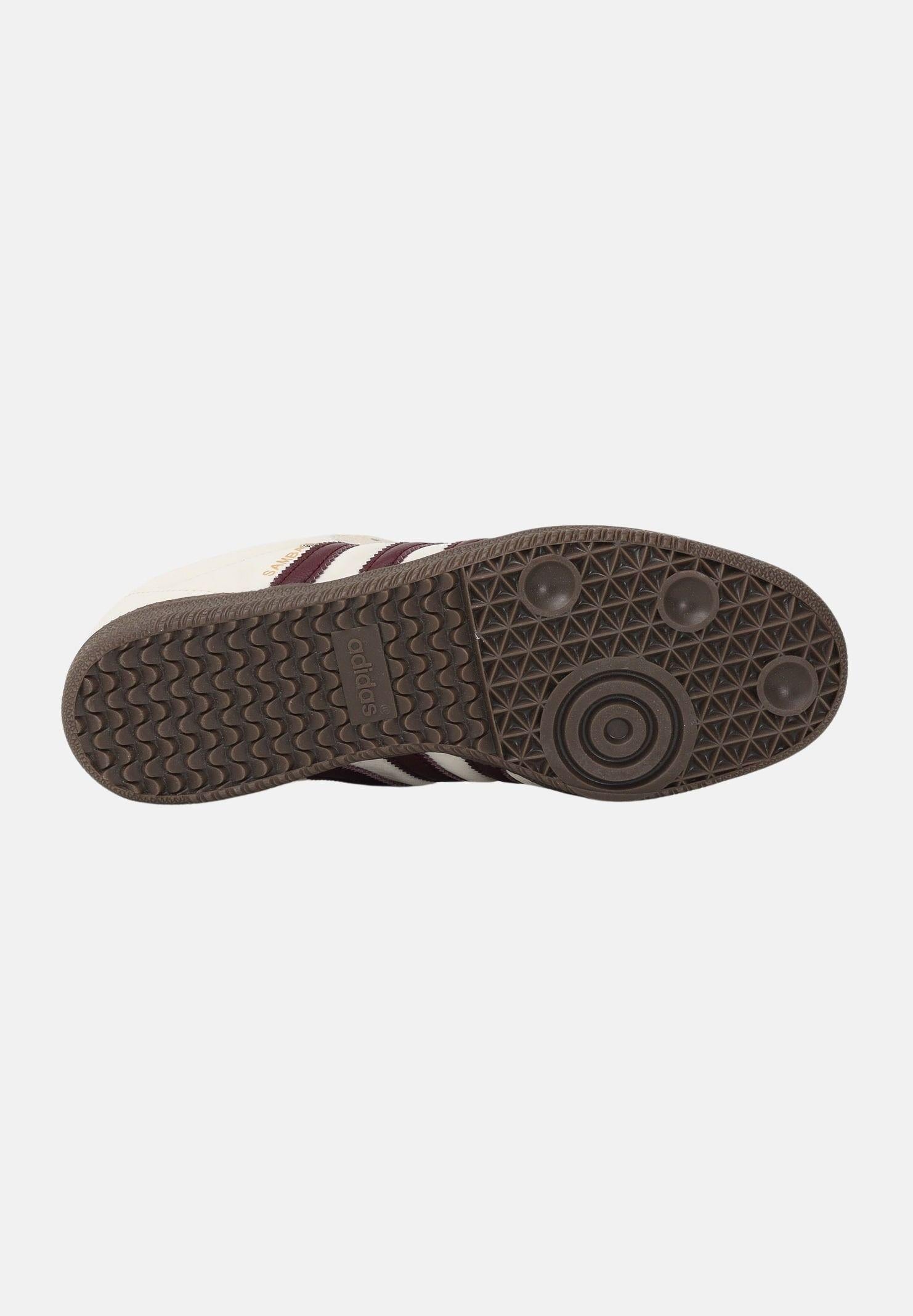 ADIDAS ORIGINALS Sneakers SAMBA LT panna e bordeaux per uomo e donna IH9045 . ADIDAS ORIGINALS