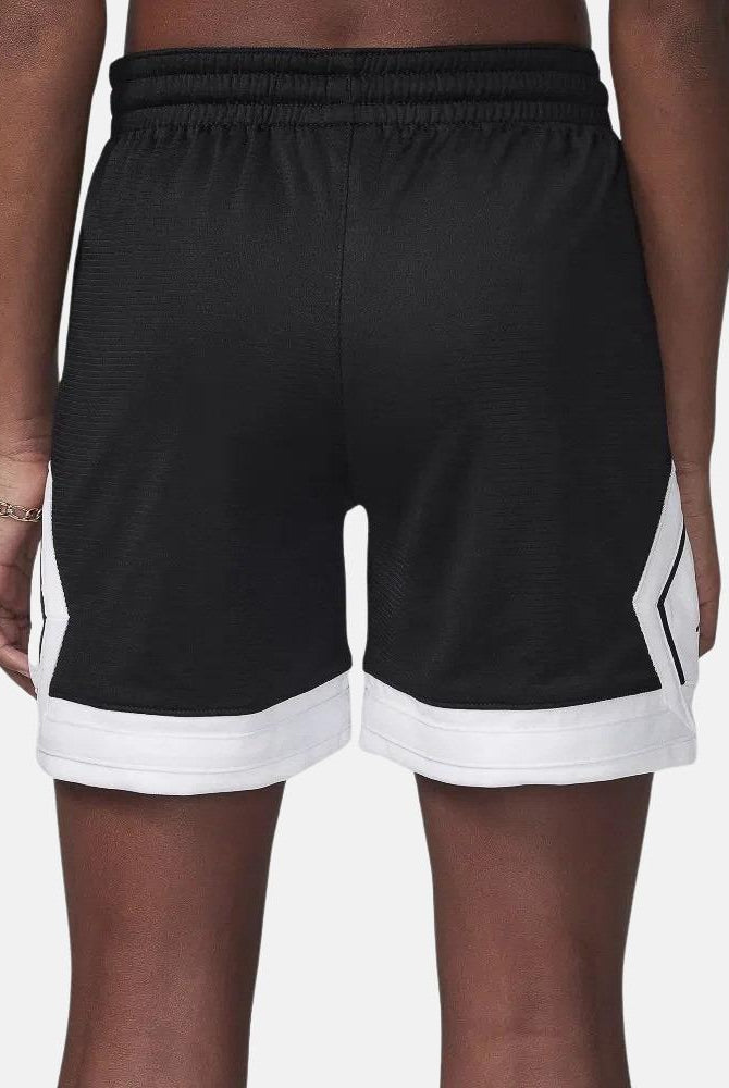 JORDAN Shorts sportivo nero da bambina con logo 45D403 023 JORDAN