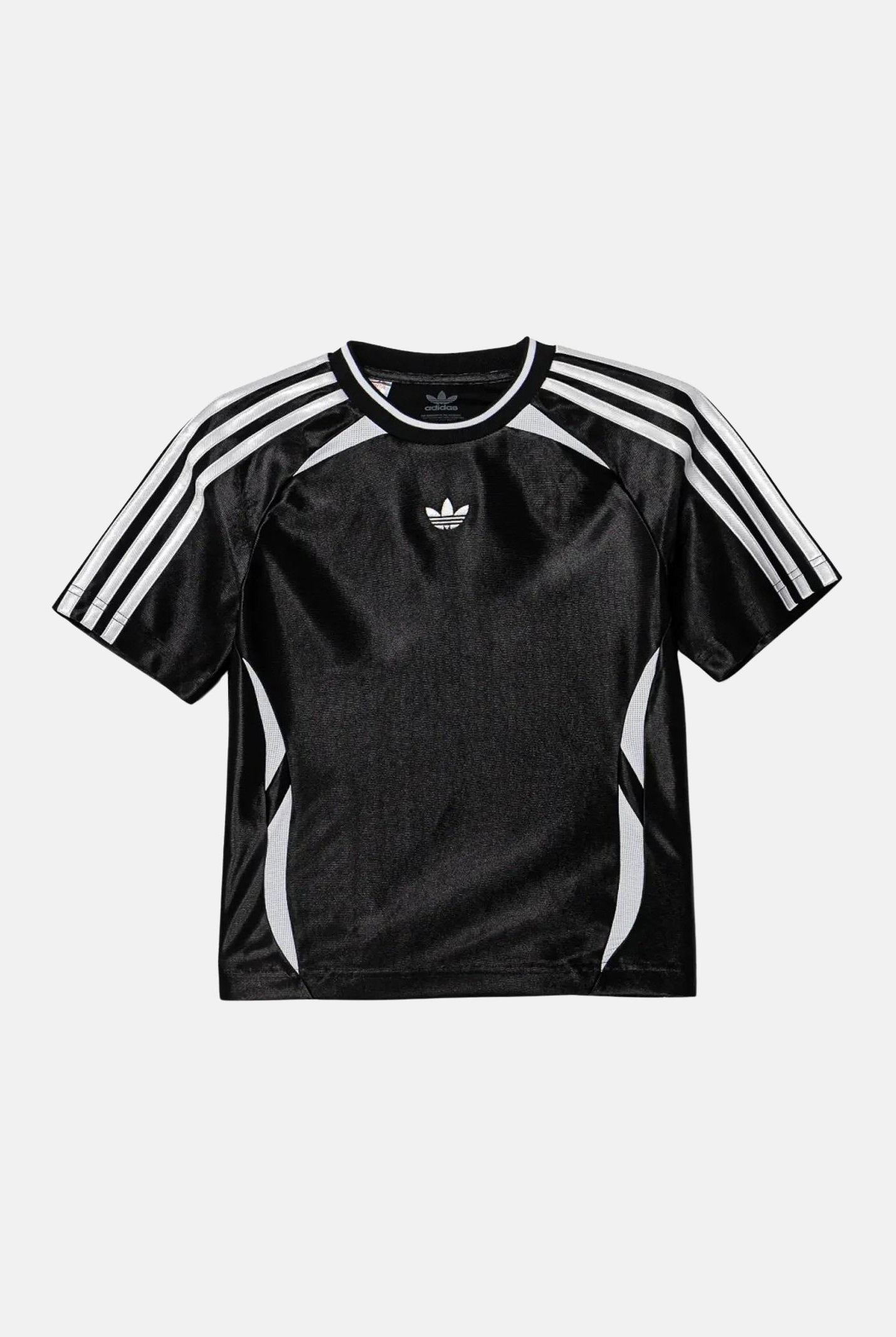 ADIDAS ORIGINALS T-shirt a manica corta nera per bambino e bambina JC9126 . ADIDAS ORIGINALS