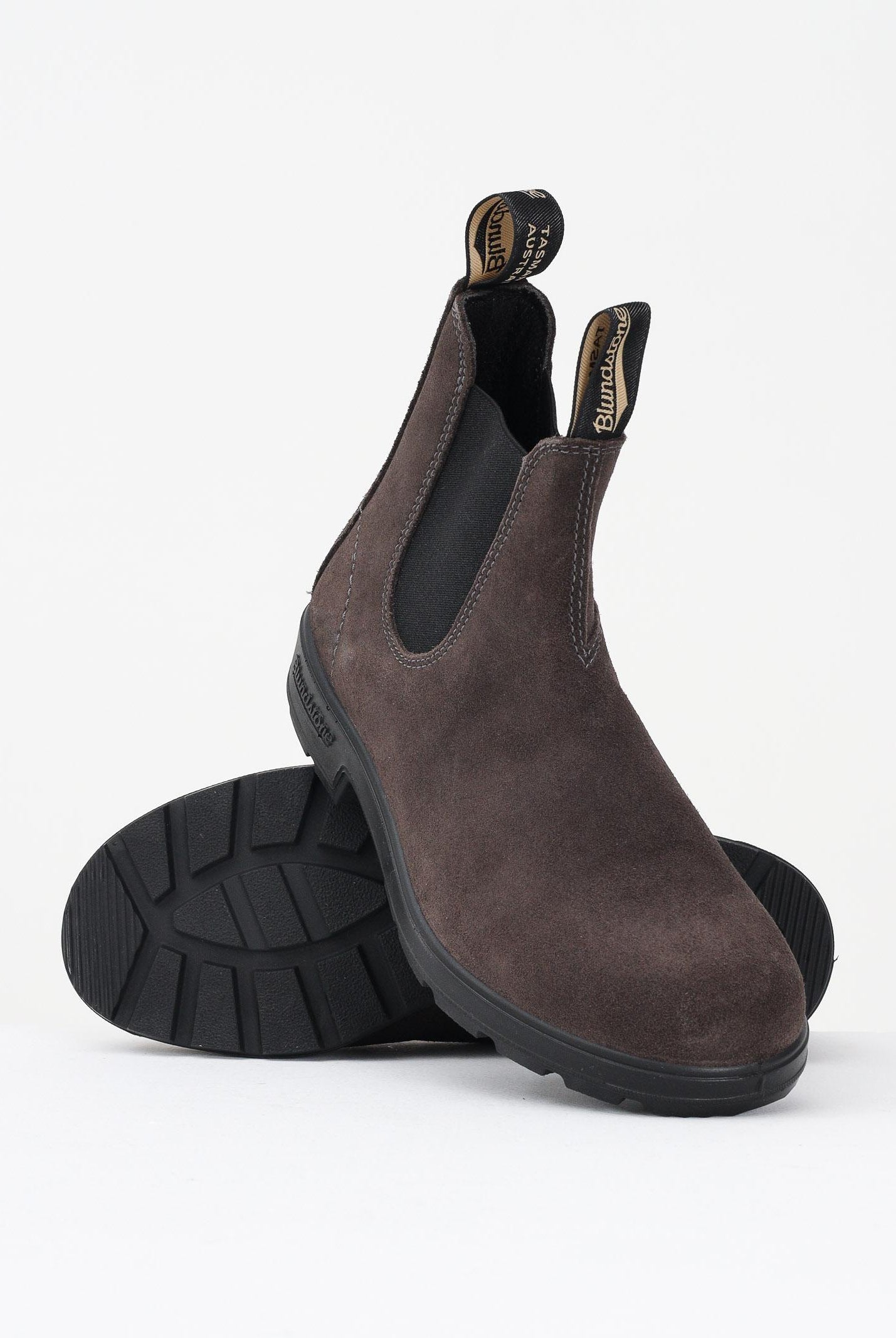 BLUNDSTONE Stivali #2413 ORIGINALS grigio scuro da uomo 252M2413 2413 BluNDSTONE