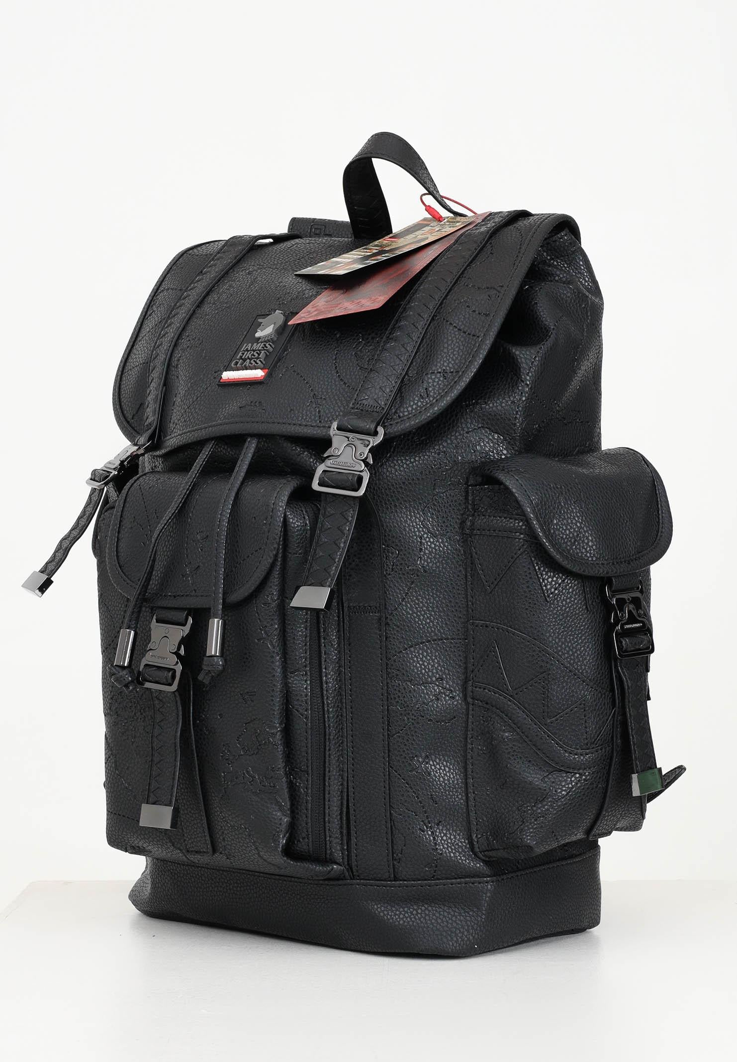 Zaino JAMES FIRST CLASS TYCOON TRAVELER MONTE CARLO nero per uomo e donna 910B6793NSZ . SPRAYGROUND