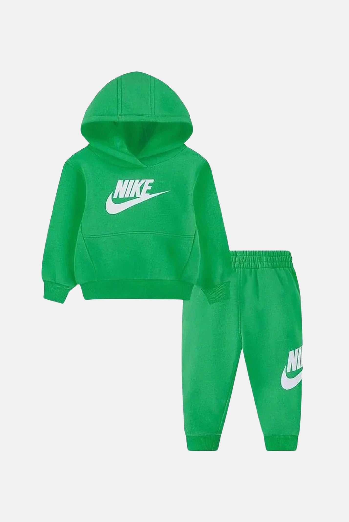 NIKE Tuta Club Fleece verde da neonato 66L595 E5D NIKE