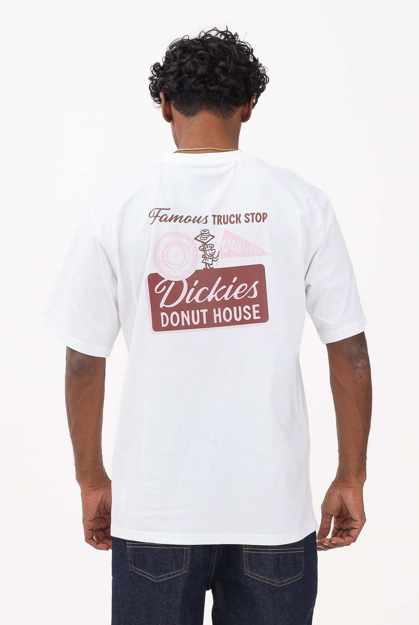 DICKIES T-shirt manica corta Donut House bianca da uomo DK0A87QN0WH1 DIckies