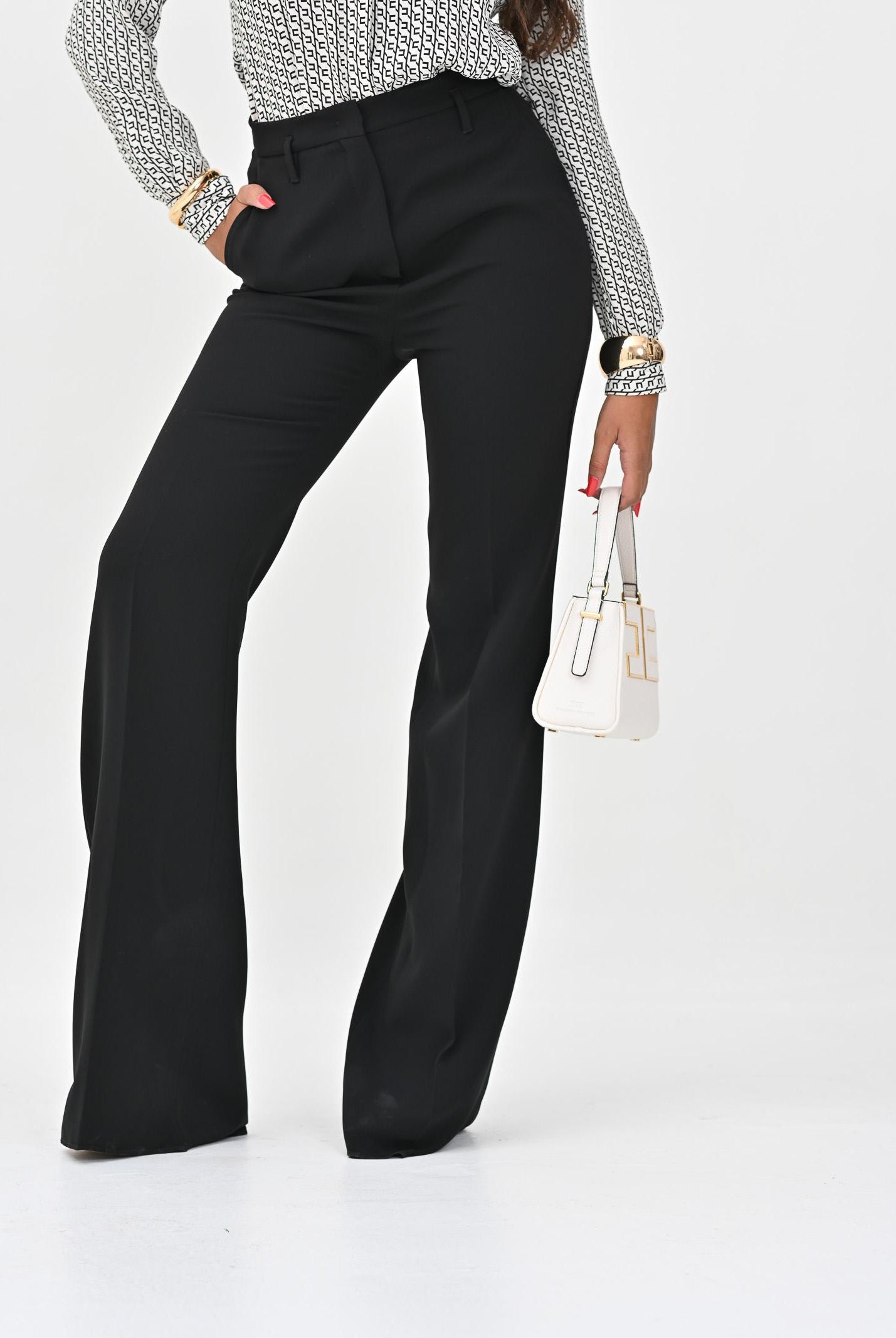 MAX MARA Pantalone elegante Alabama nero da donna 2526136131600 001 MAX MARA